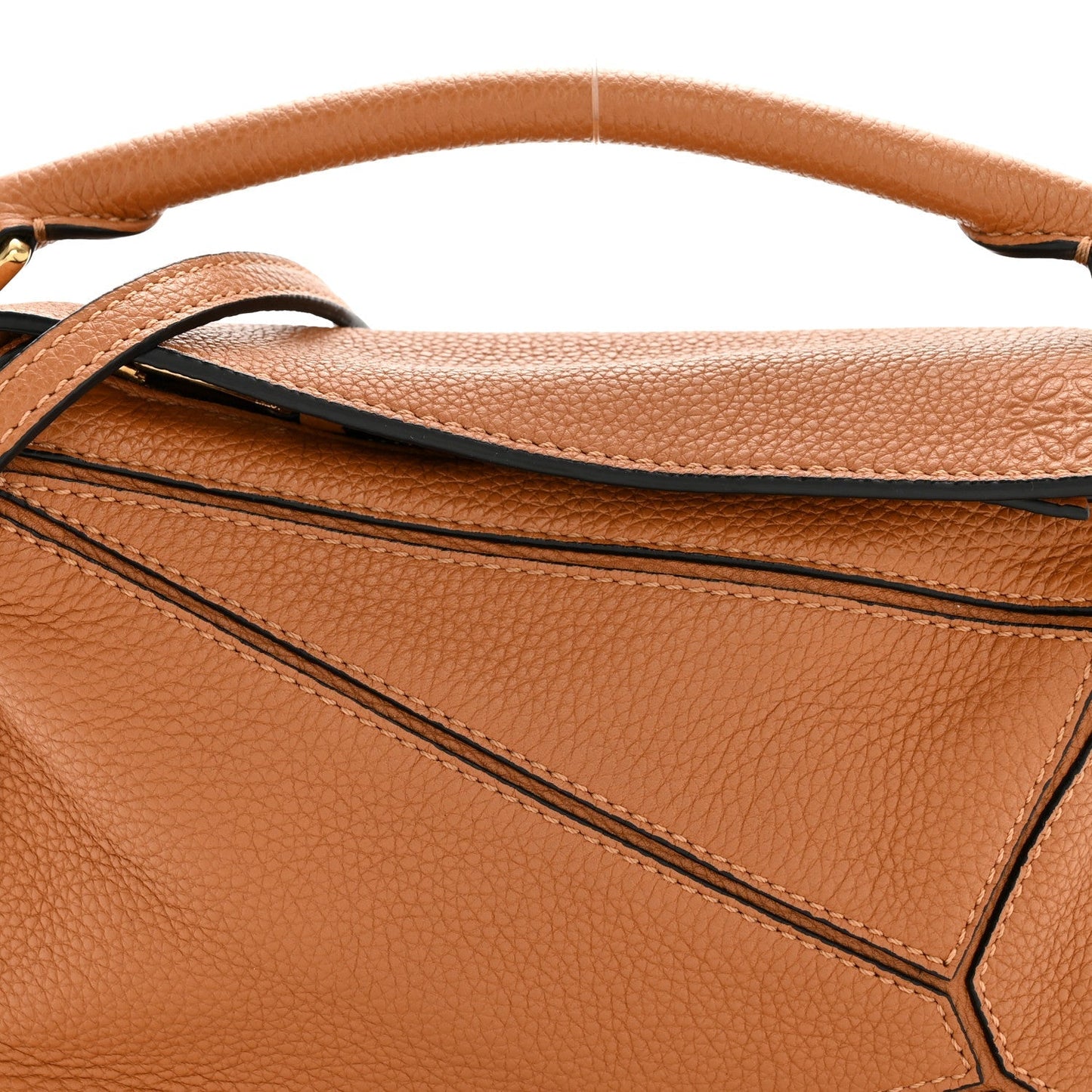 Calfskin Mini Puzzle Bag Tan