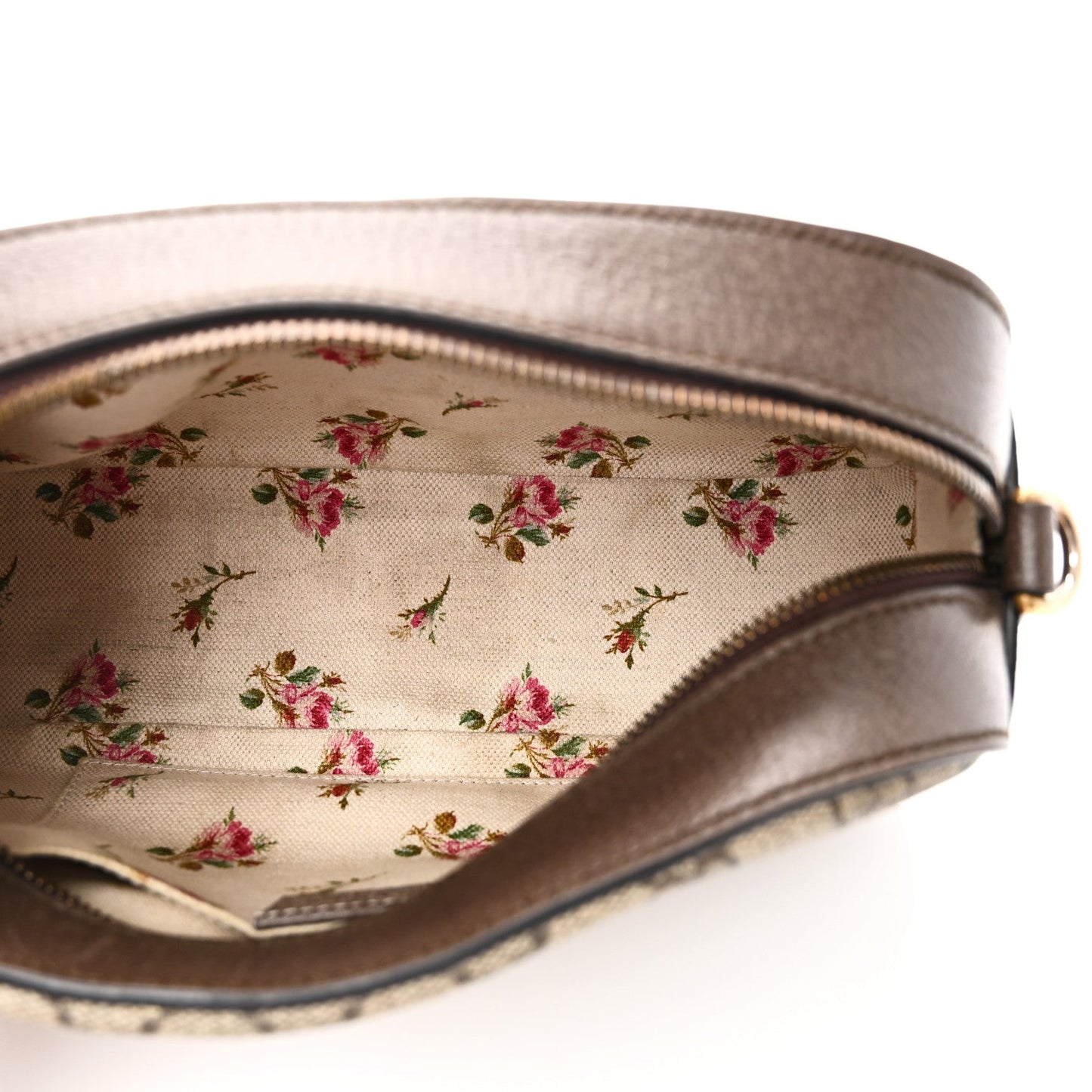 GG Supreme Monogram Web Neo Vintage Shoulder Bag Beige New Acero Crop