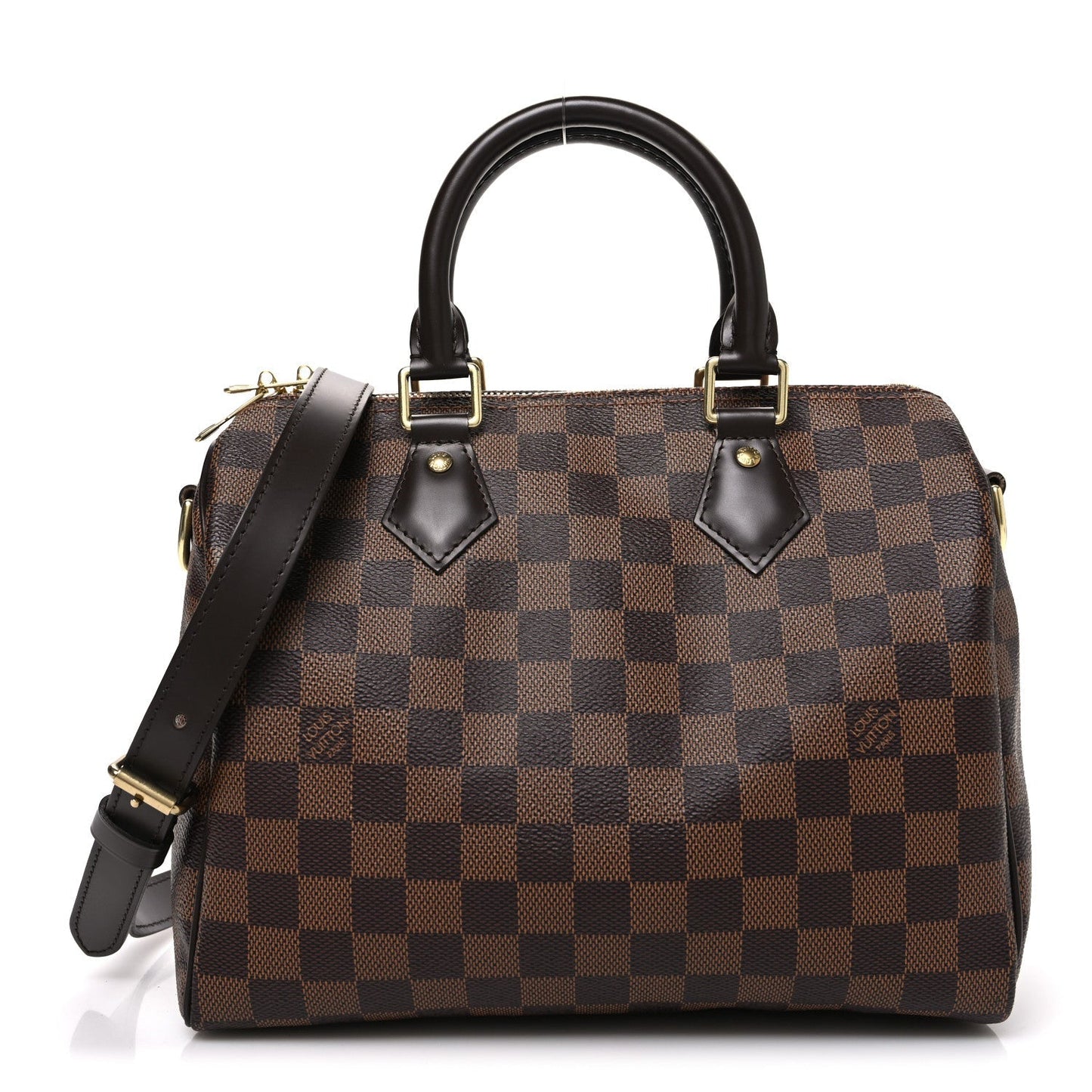 Damier Ebene Speedy Bandouliere 25