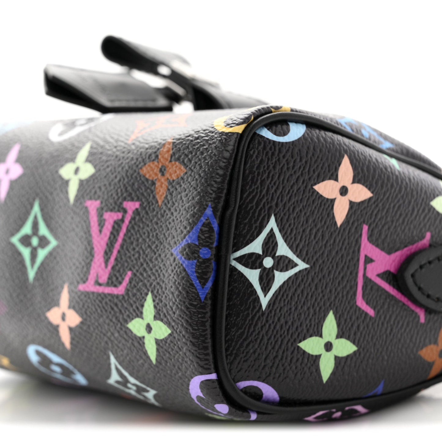 LV X TM Monogram Multicolor Nano Speedy Black