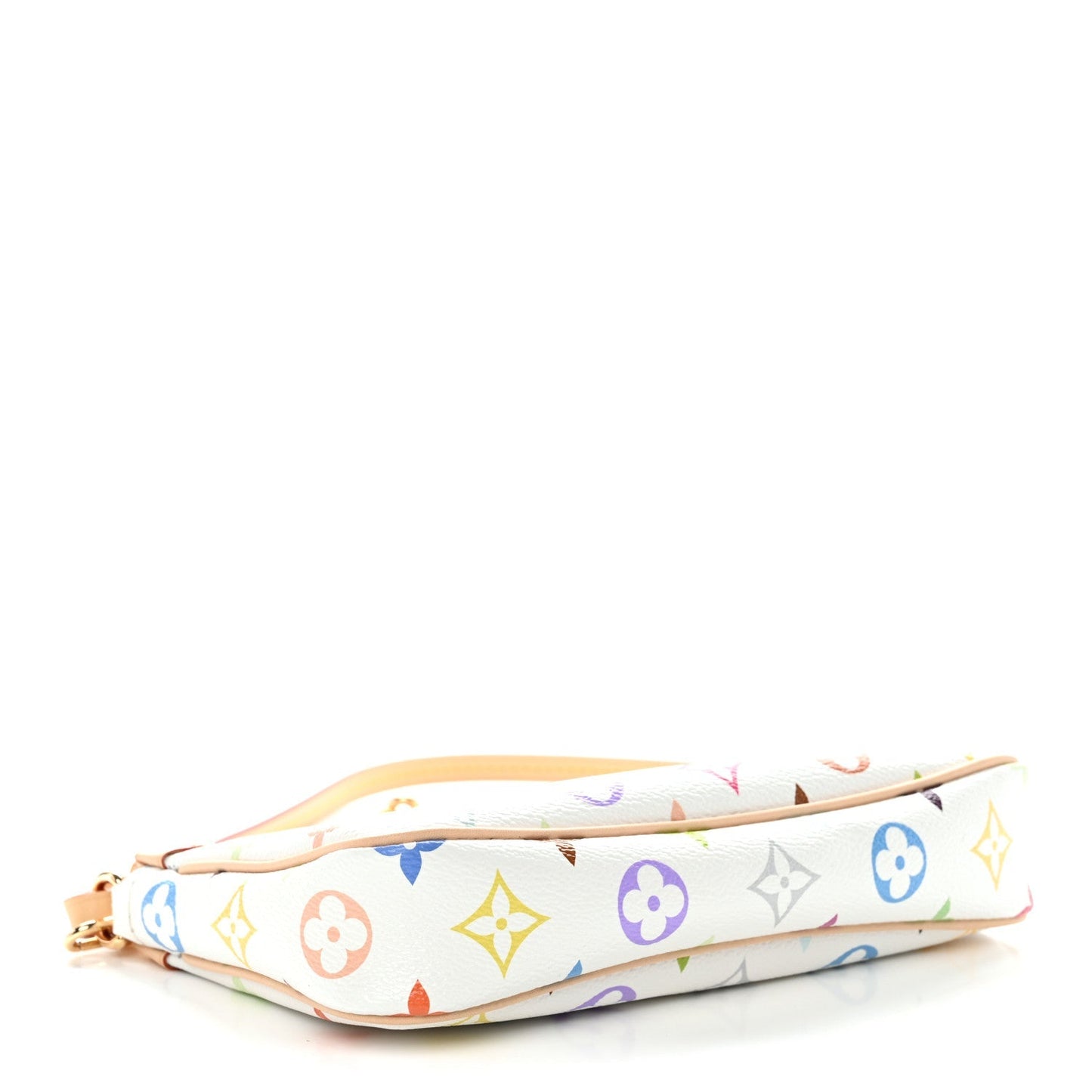 LV X TM Monogram Multicolor Pochette Accessories White