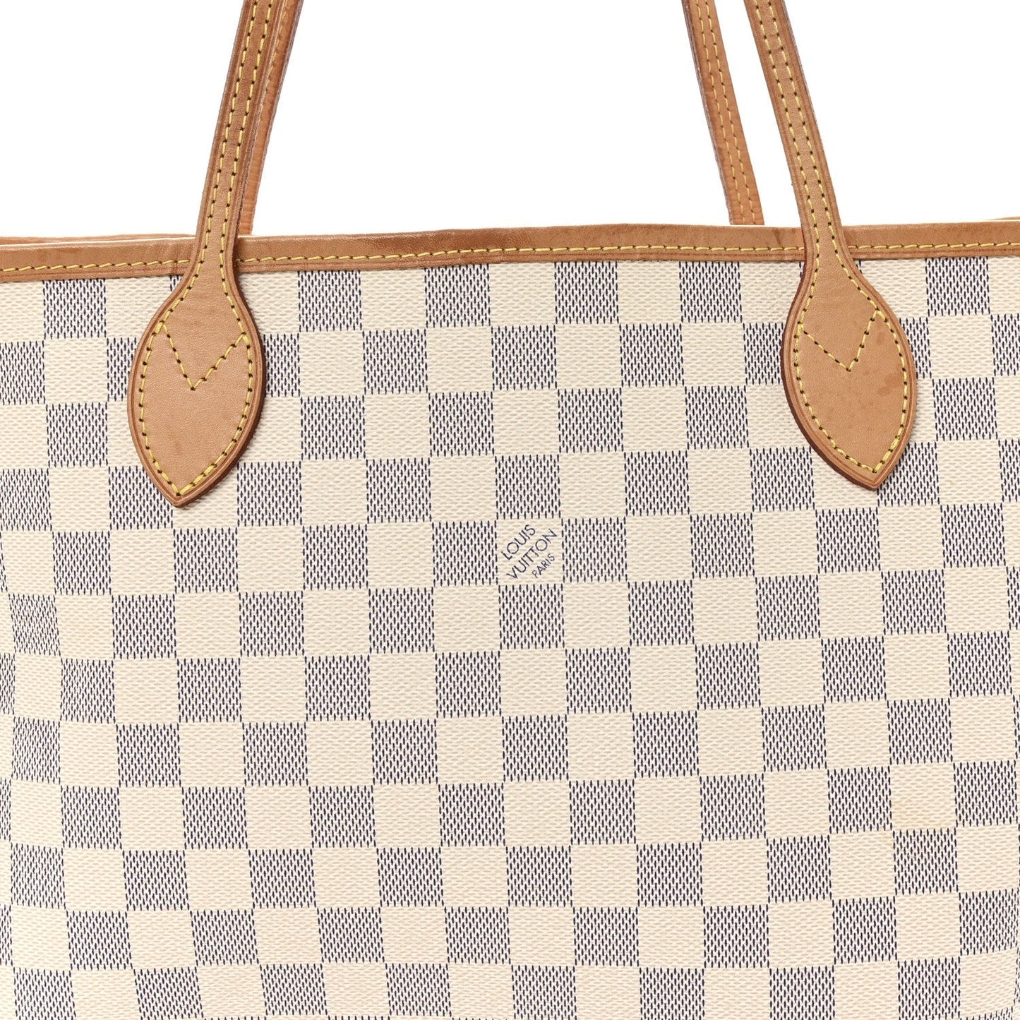Damier Azur Neo Neverfull MM Rose Ballerine