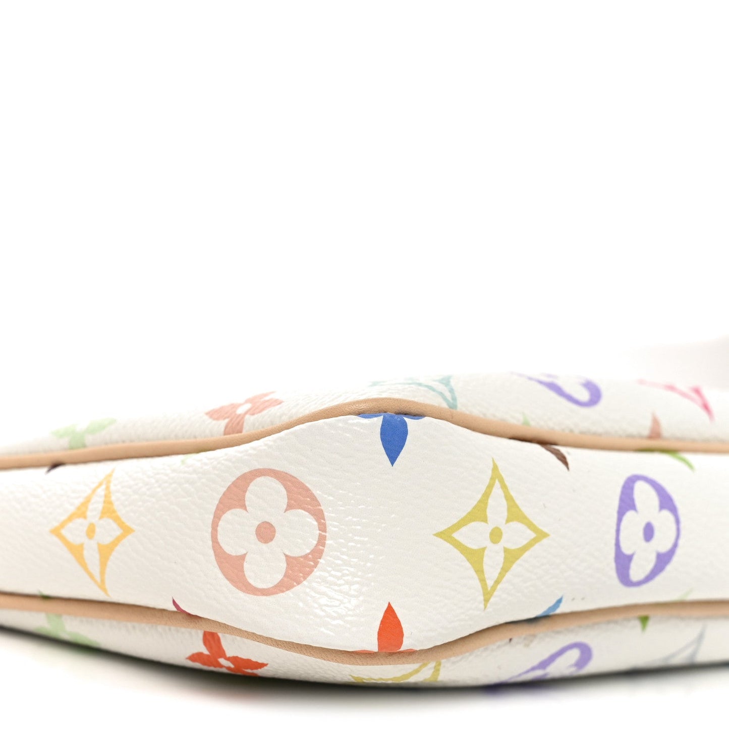 LV X TM Monogram Multicolor Pochette Accessories White