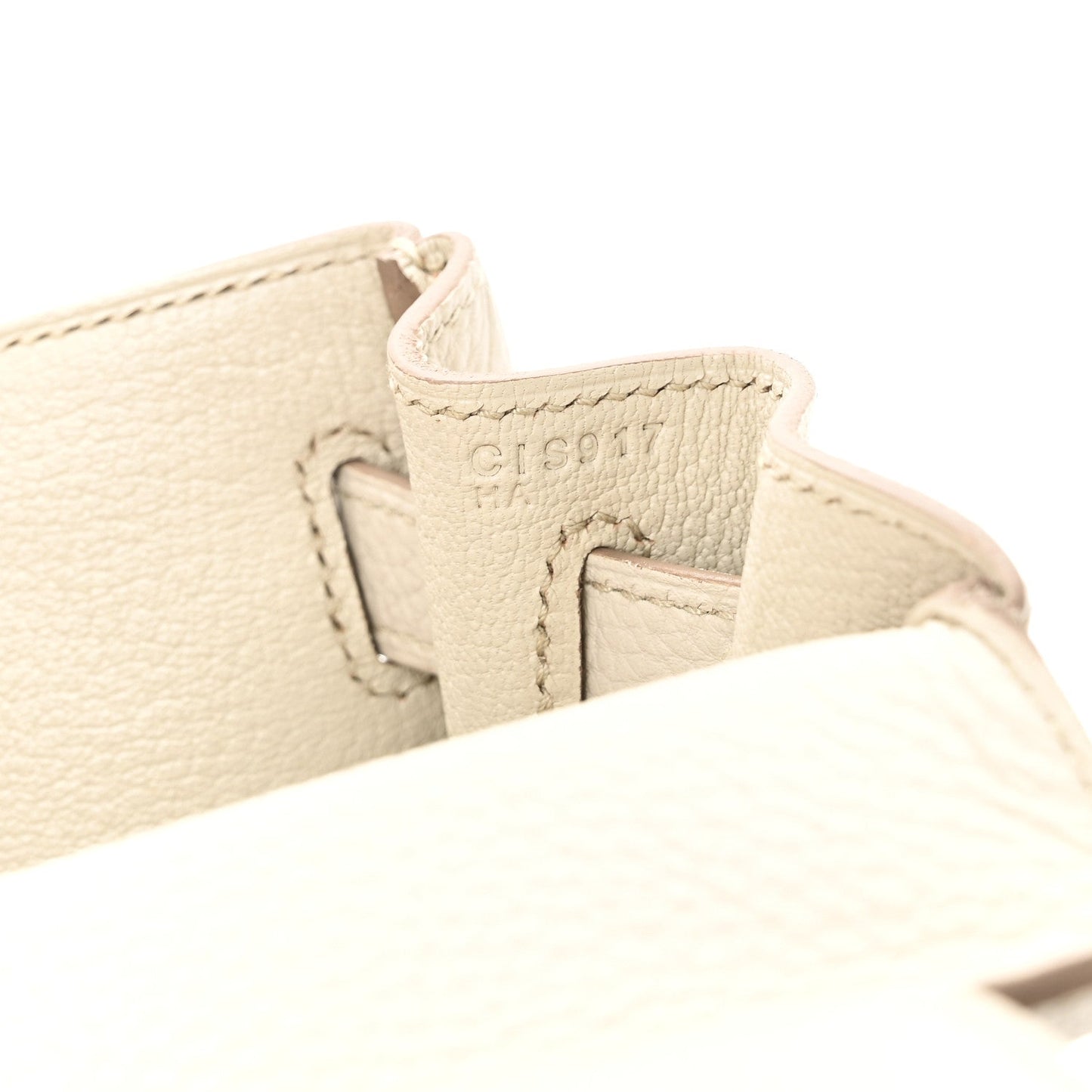 Togo Matte Alligator Kelly Retourne Touch 28 Beton