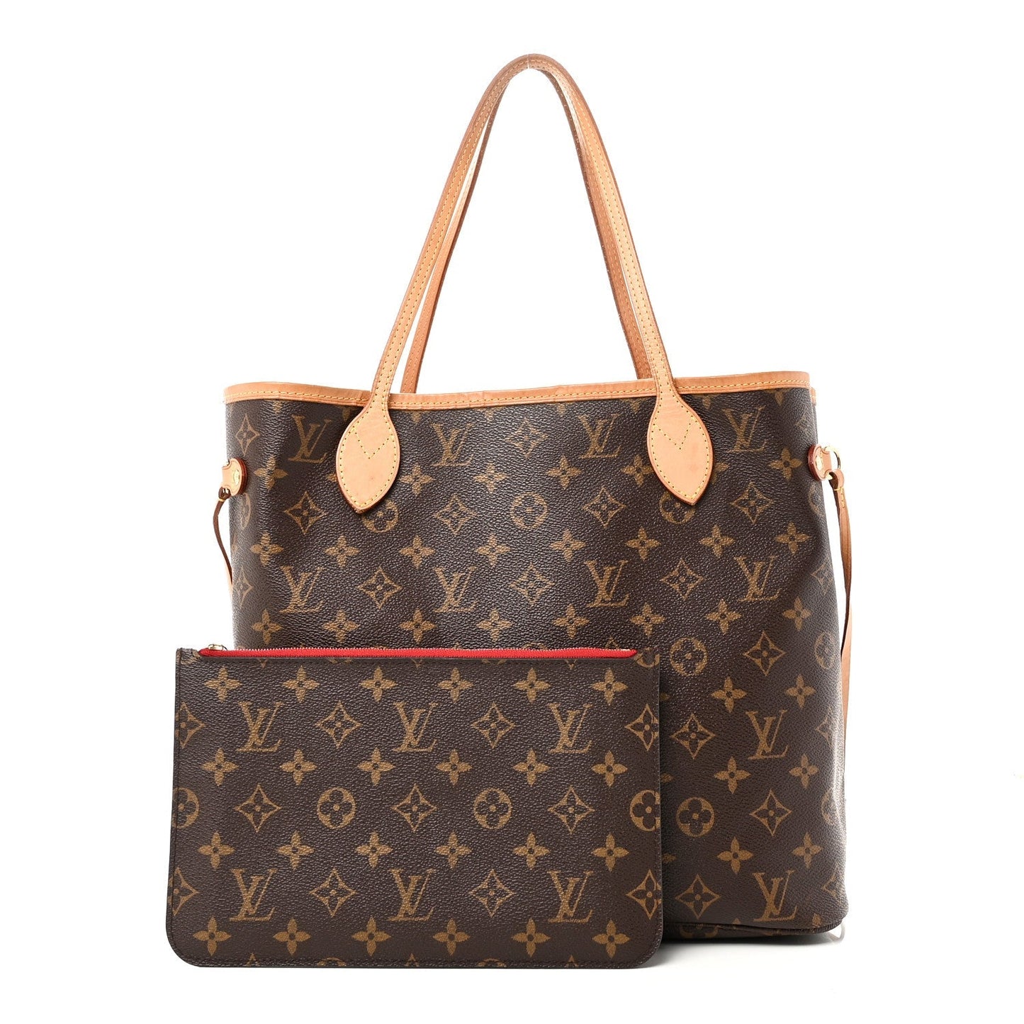 Monogram Neo Neverfull MM Cherry