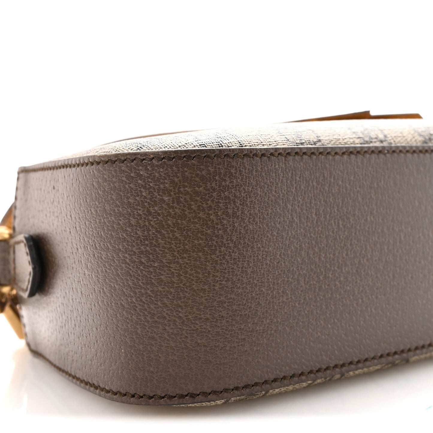 GG Supreme Monogram Web Neo Vintage Shoulder Bag Beige New Acero Crop