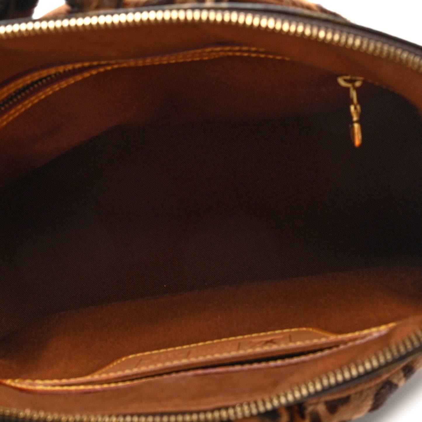 Monogram Azzedine Alaia Leopard Alma