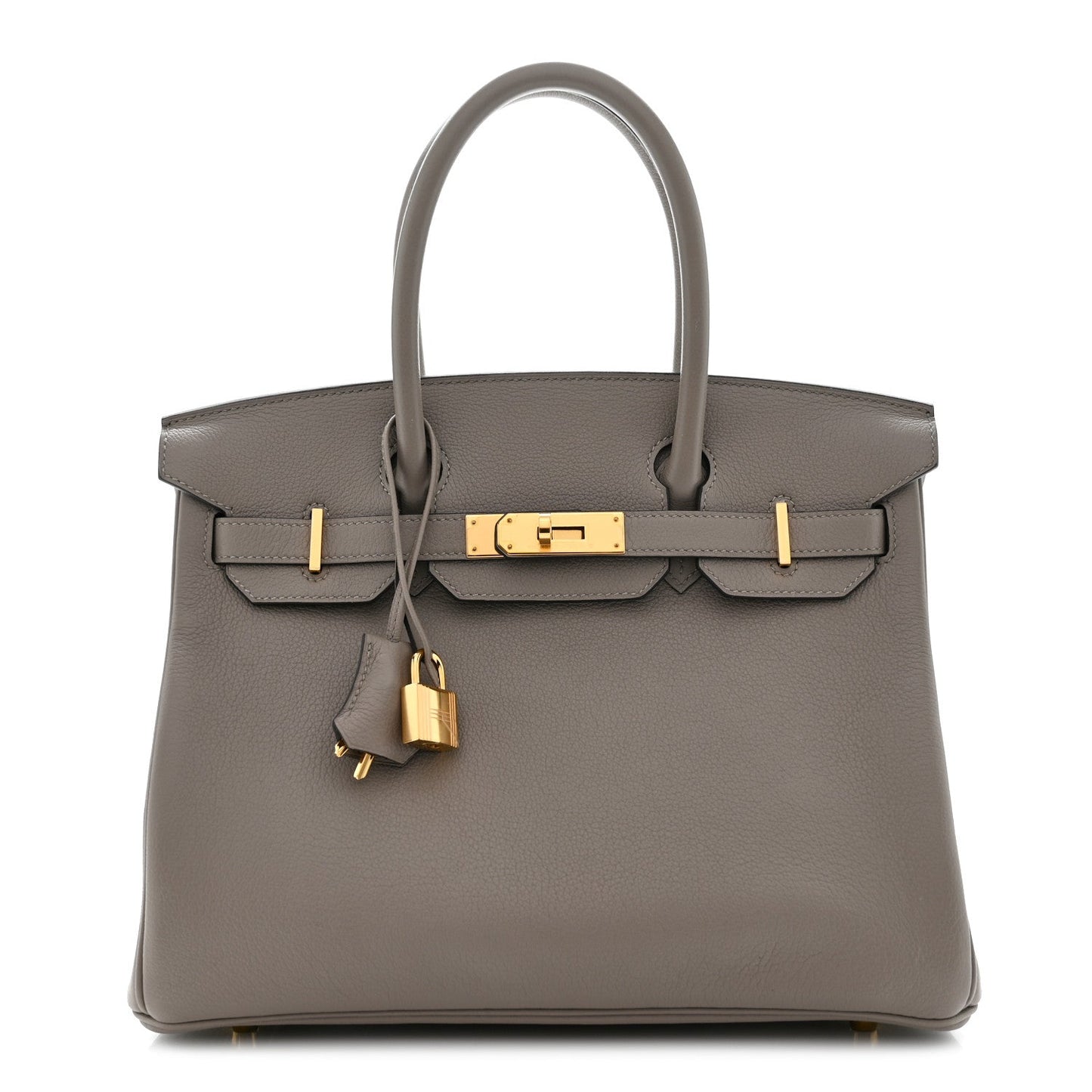Taurillon Novillo Birkin 30 Gris Asphalte