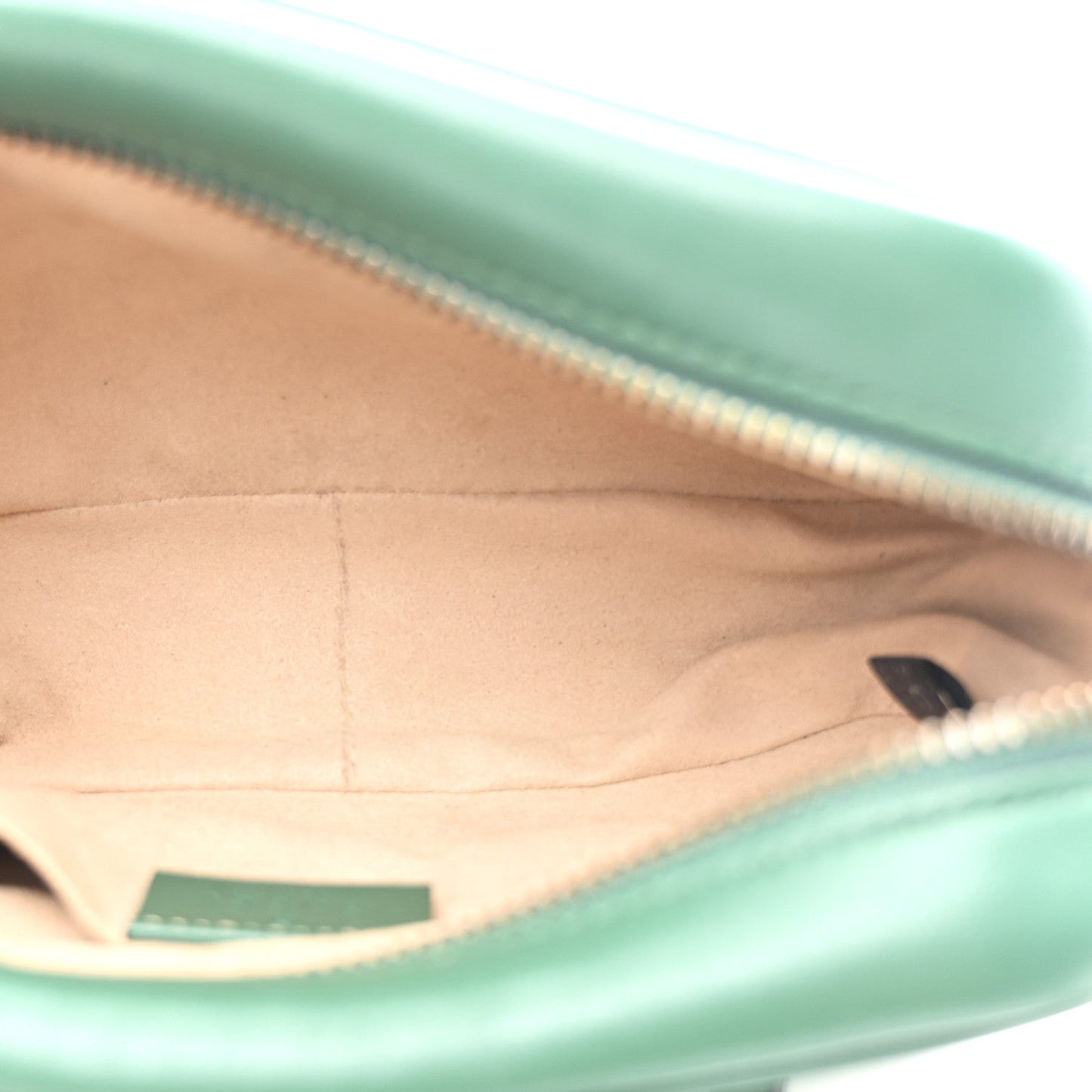 Calfskin Matelasse Small GG Marmont Chain Shoulder Bag Emerald Green