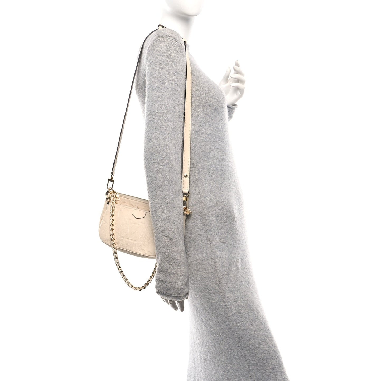 Empreinte Monogram Giant Multi Pochette Accessories Cream