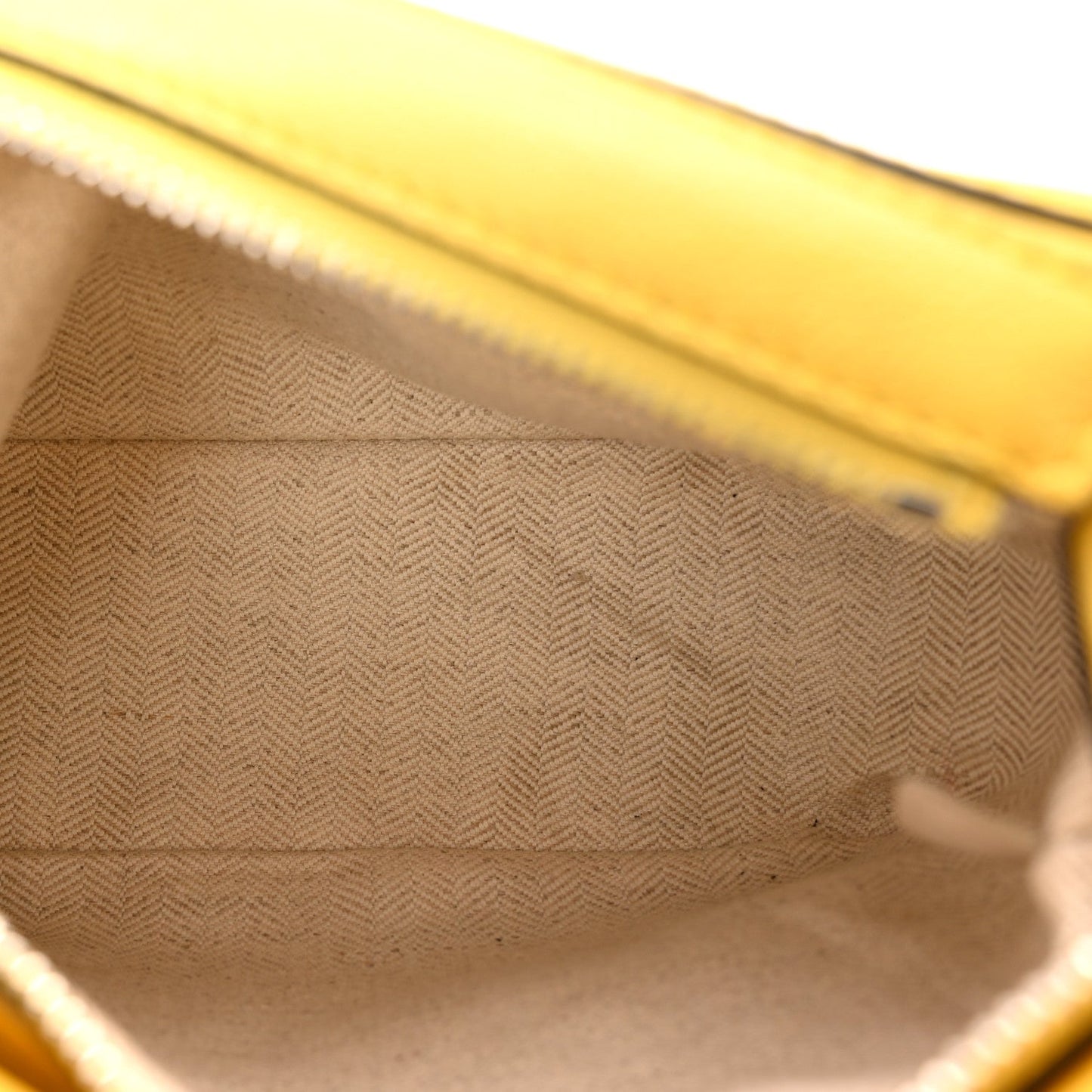 Calfskin Mini Puzzle Bag Yellow