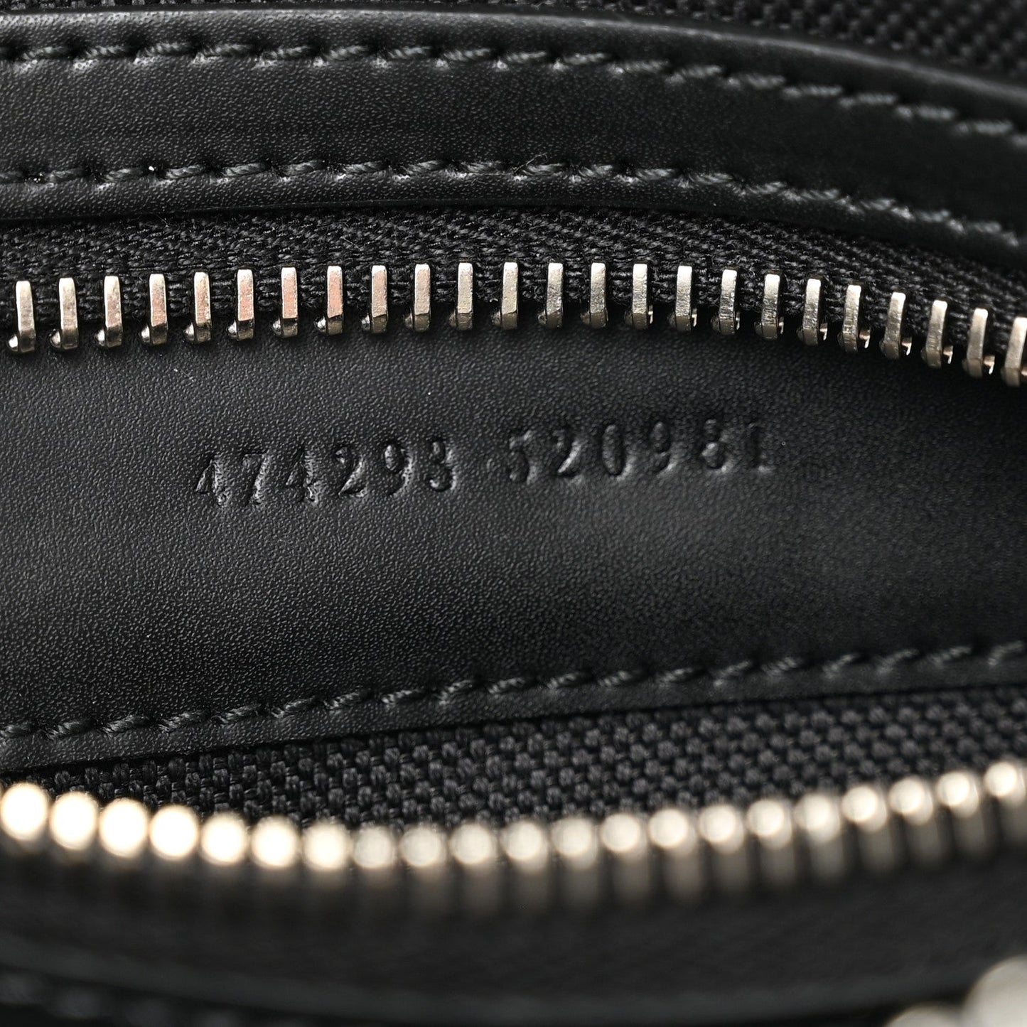 Soft GG Supreme Monogram Web Belt Bag Black Grey