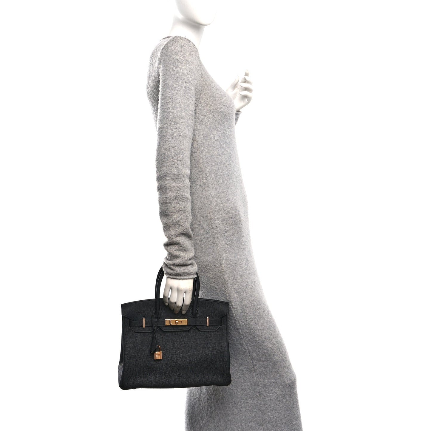 Togo Birkin 30 Black