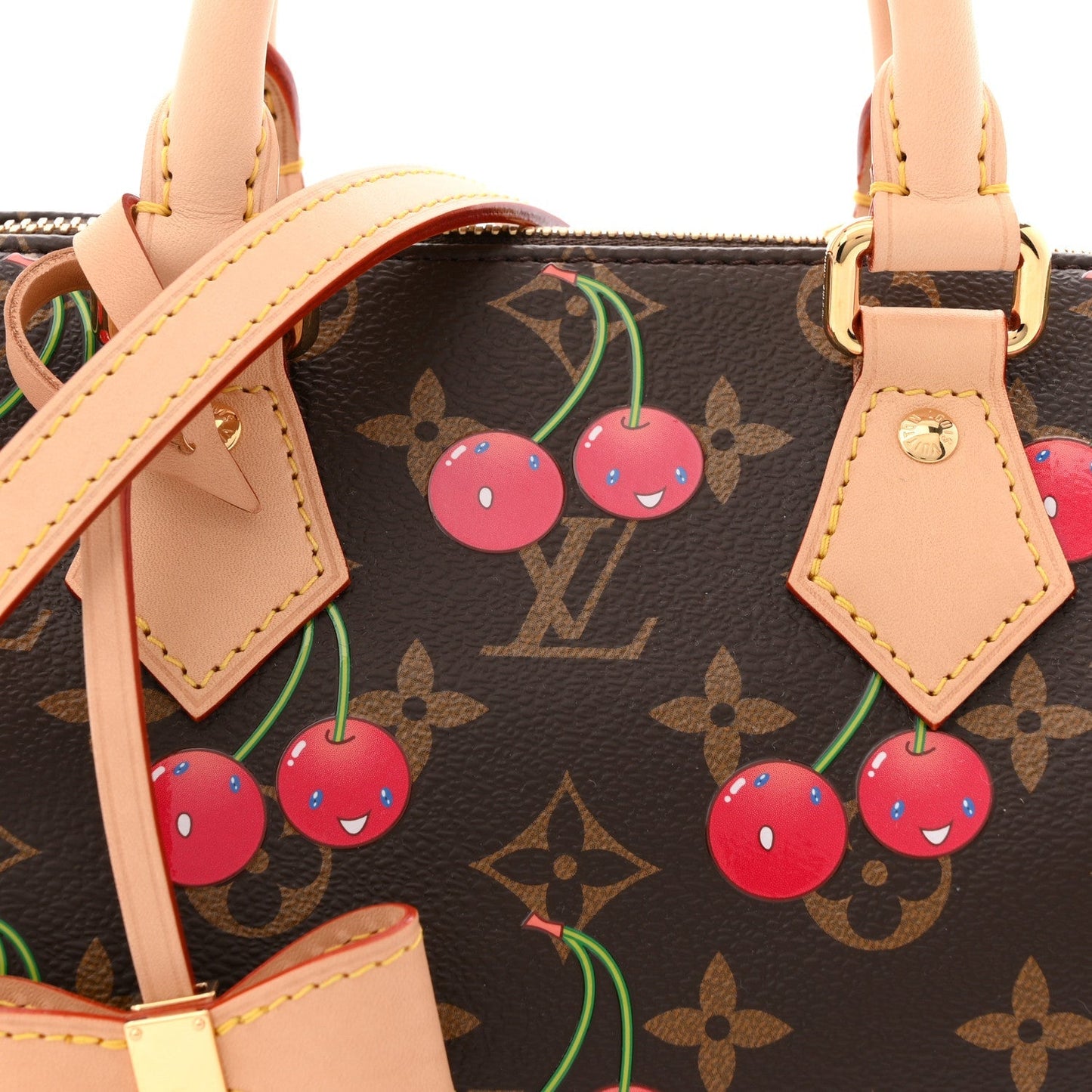 LV X TM Monogram Cerises Speedy Bandouliere 20