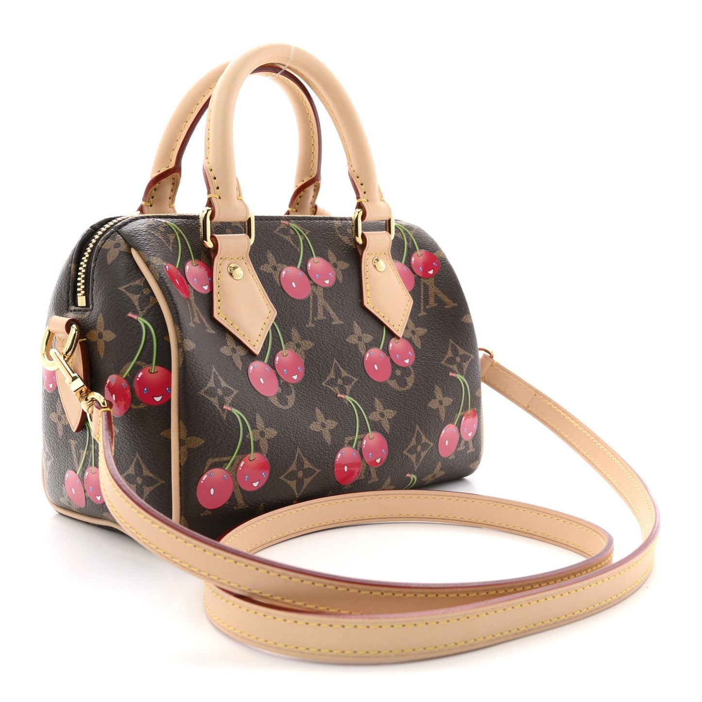 LV X TM Monogram Cerises Speedy Bandouliere 20
