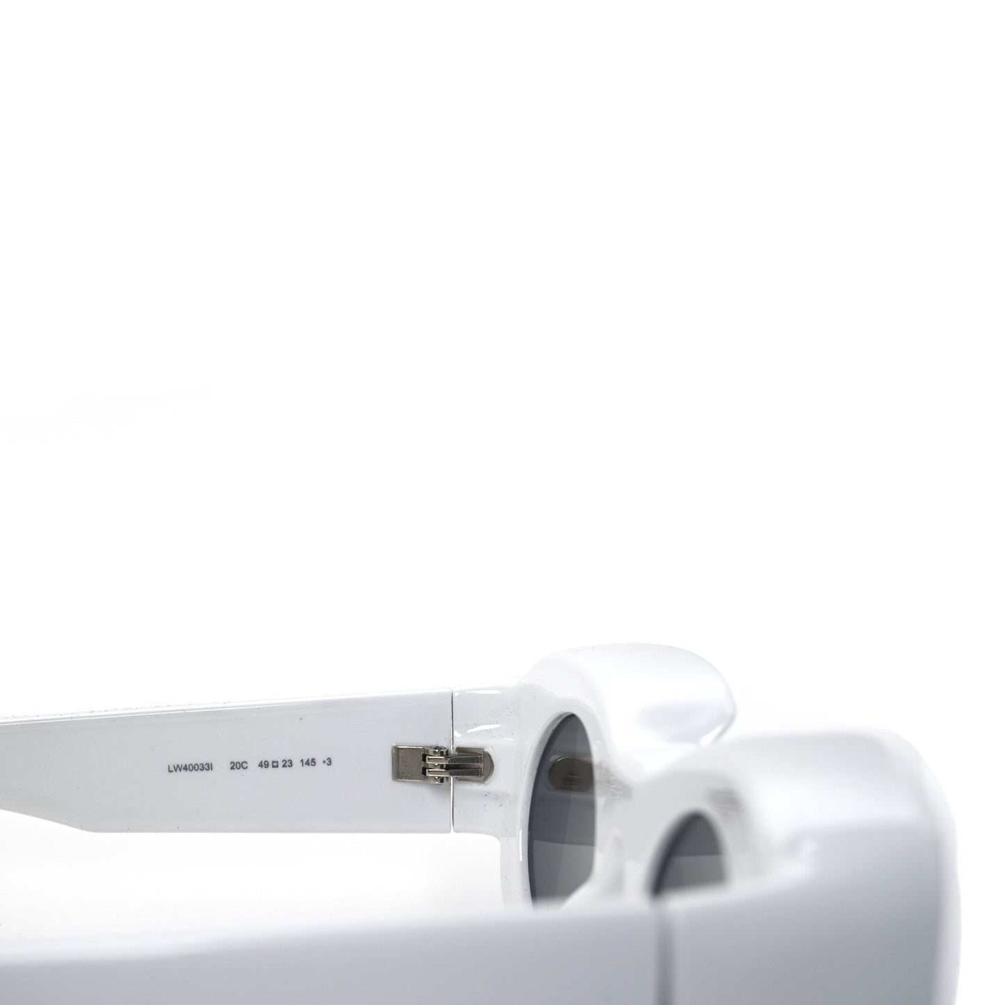 Acetate Sunglasses LW40033I Silver White