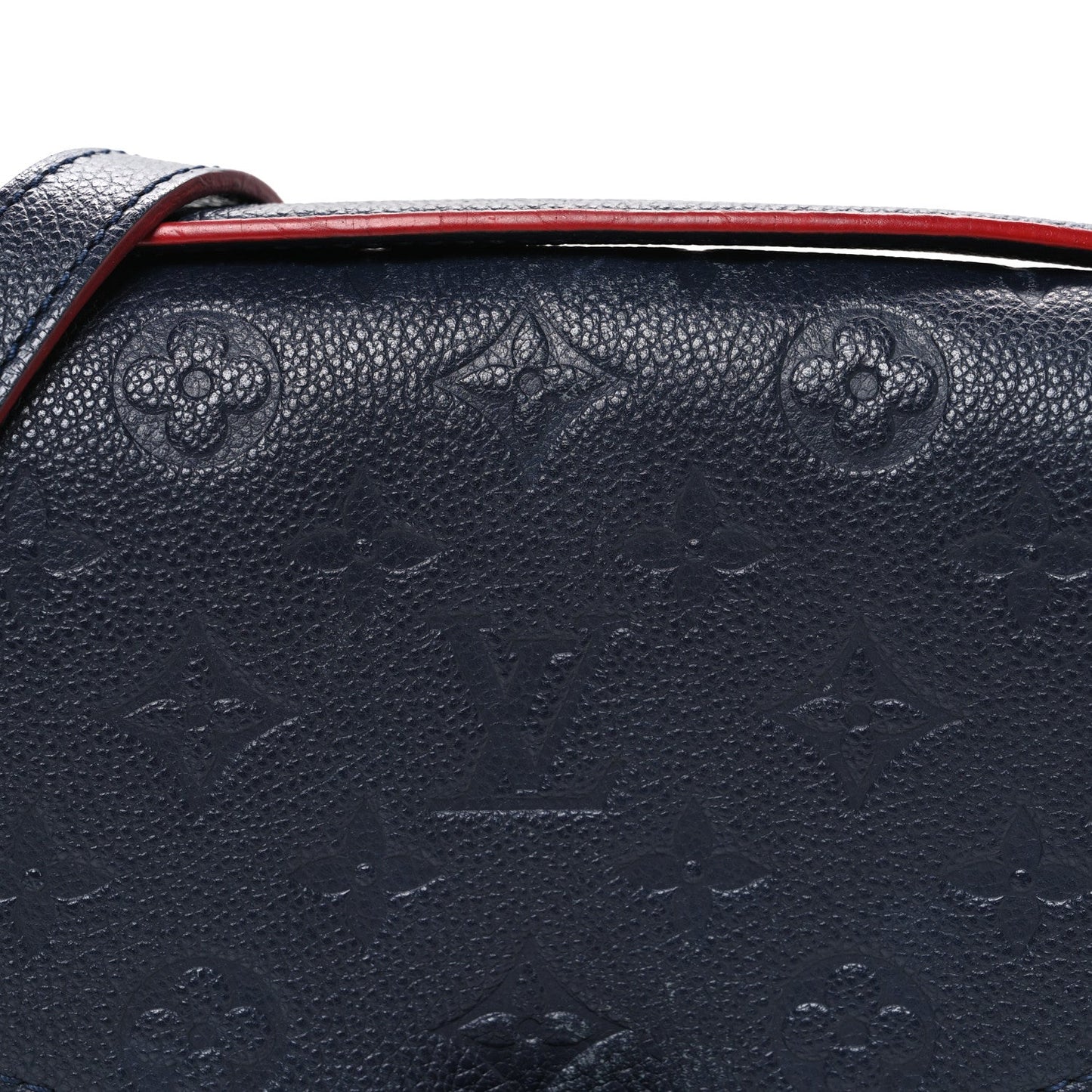 Empreinte Pochette Metis Marine Rouge
