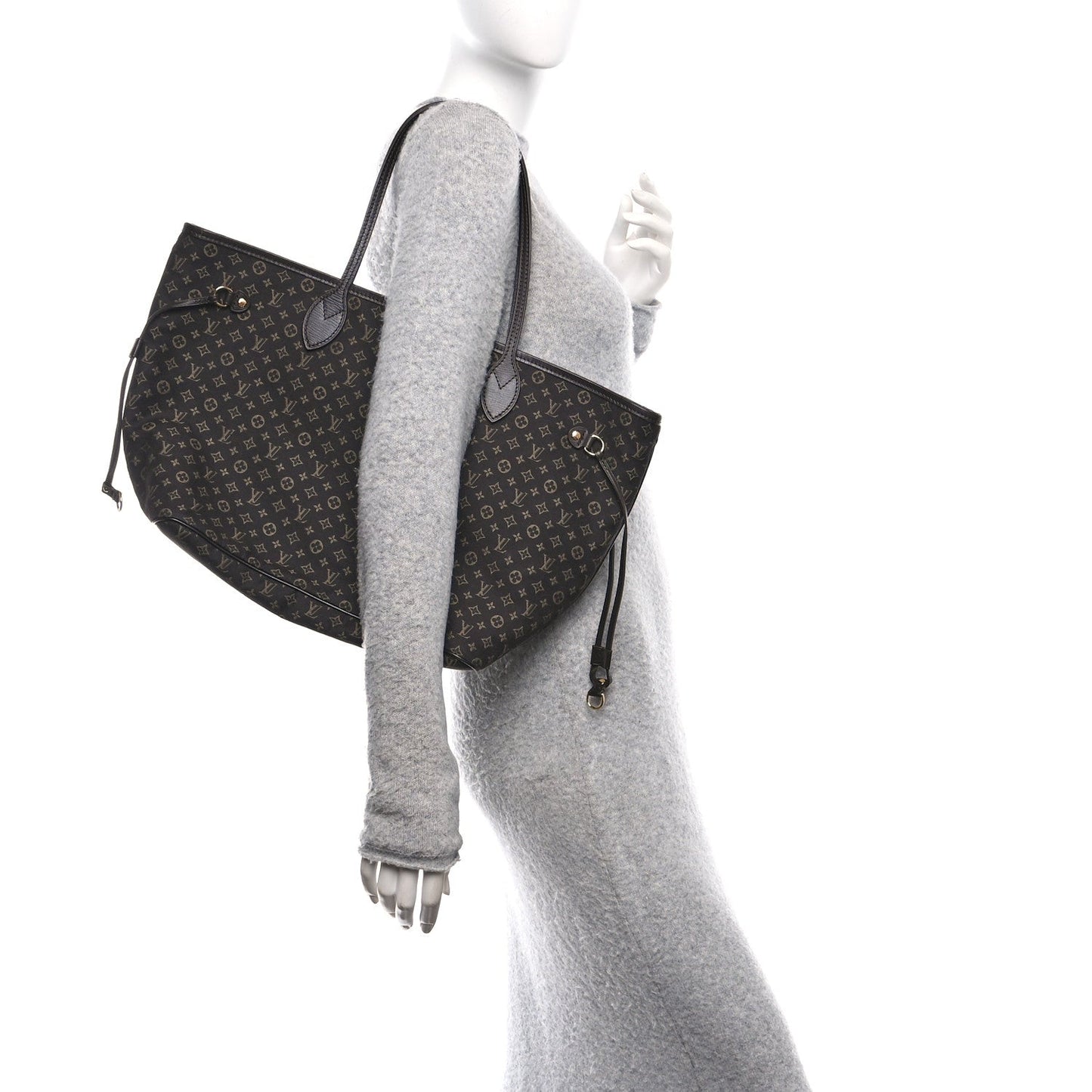 Monogram Idylle Neverfull MM Fusain