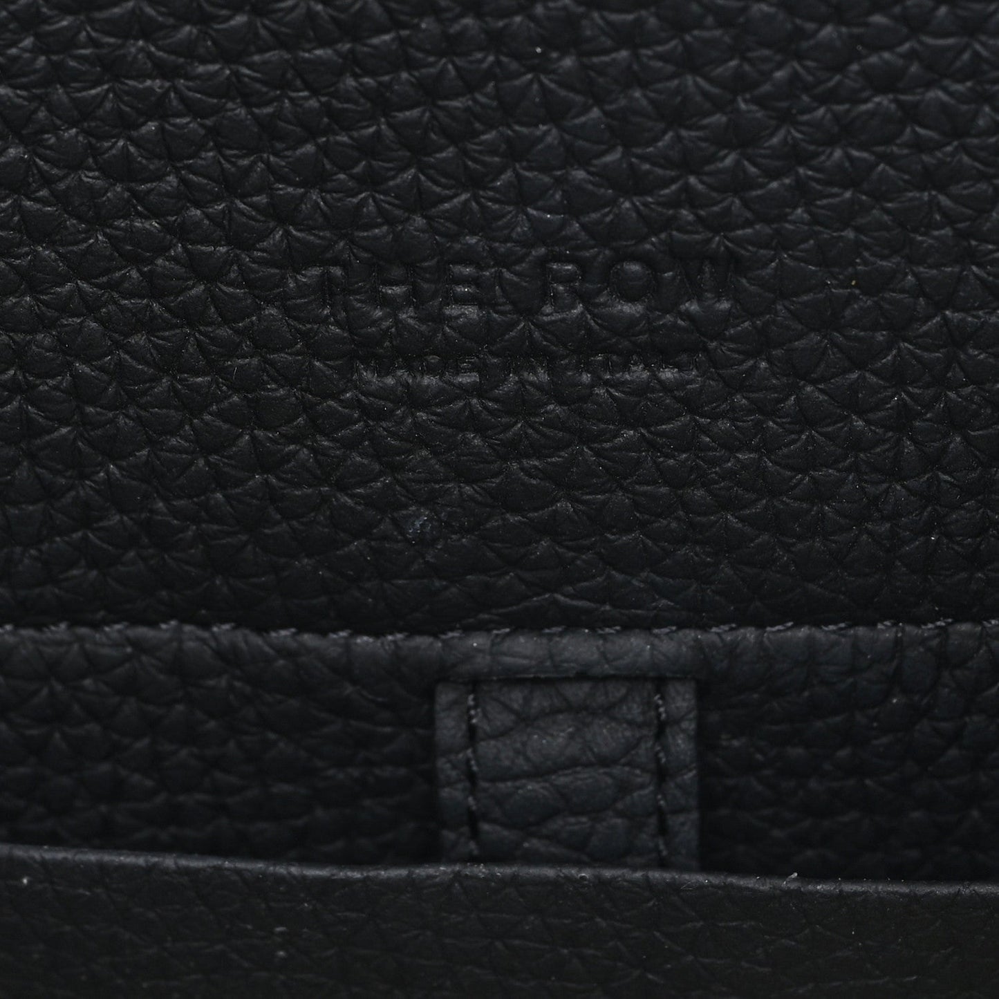 Grained Calfskin Soft Margaux 10 Bag Black