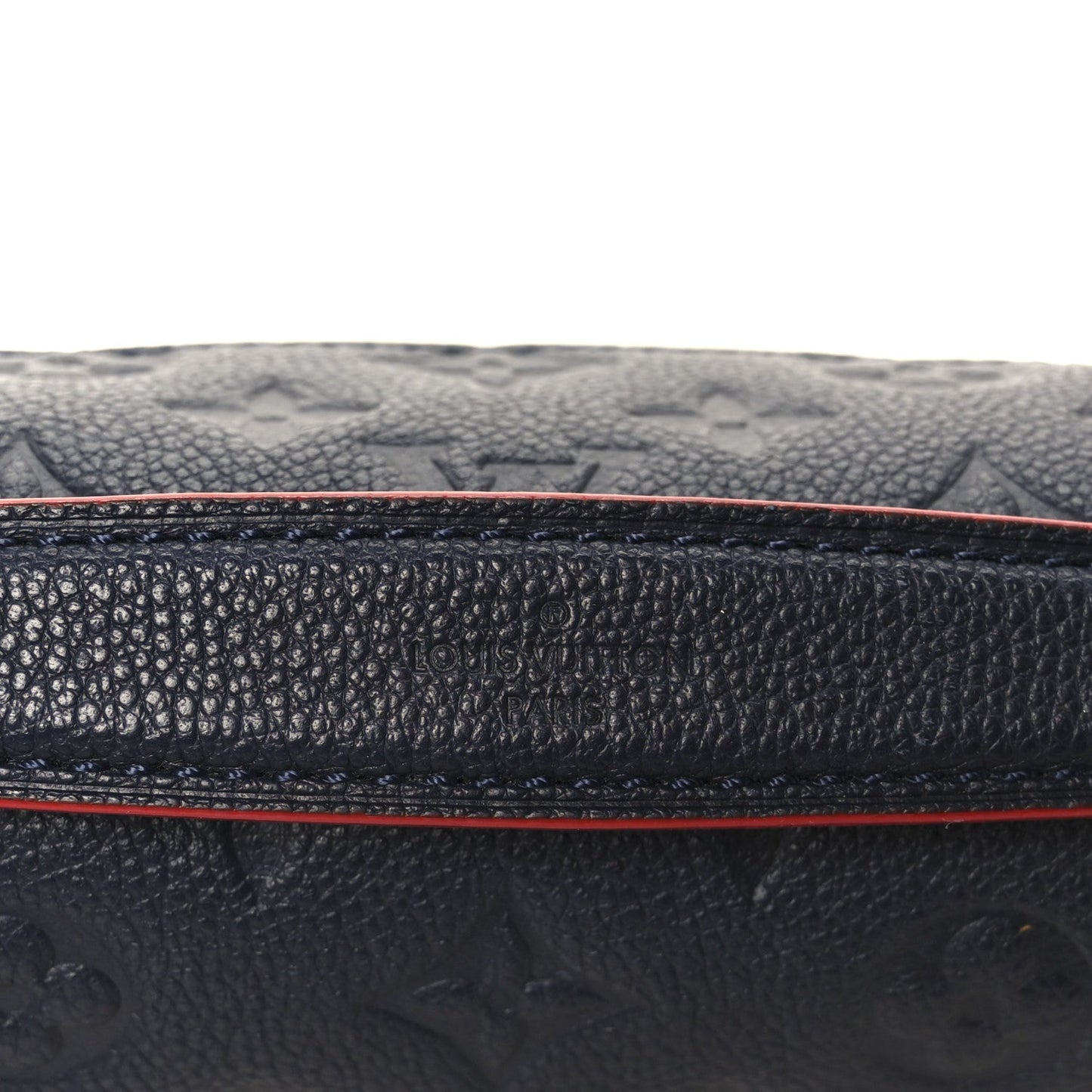 Empreinte Pochette Metis Marine Rouge