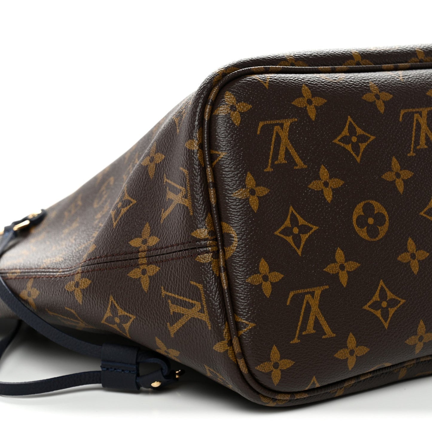 Monogram Calfskin Neo Neverfull Inside Out MM Navy