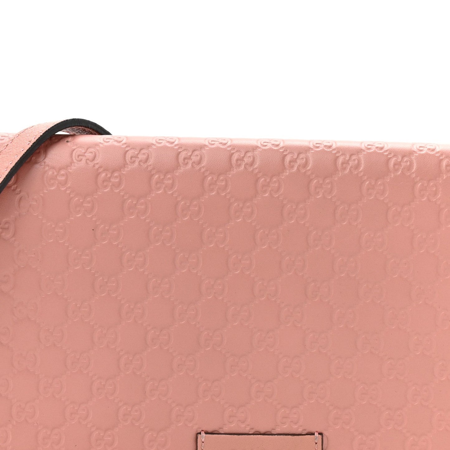 Microguccissima Crossbody Wallet Soft Pink