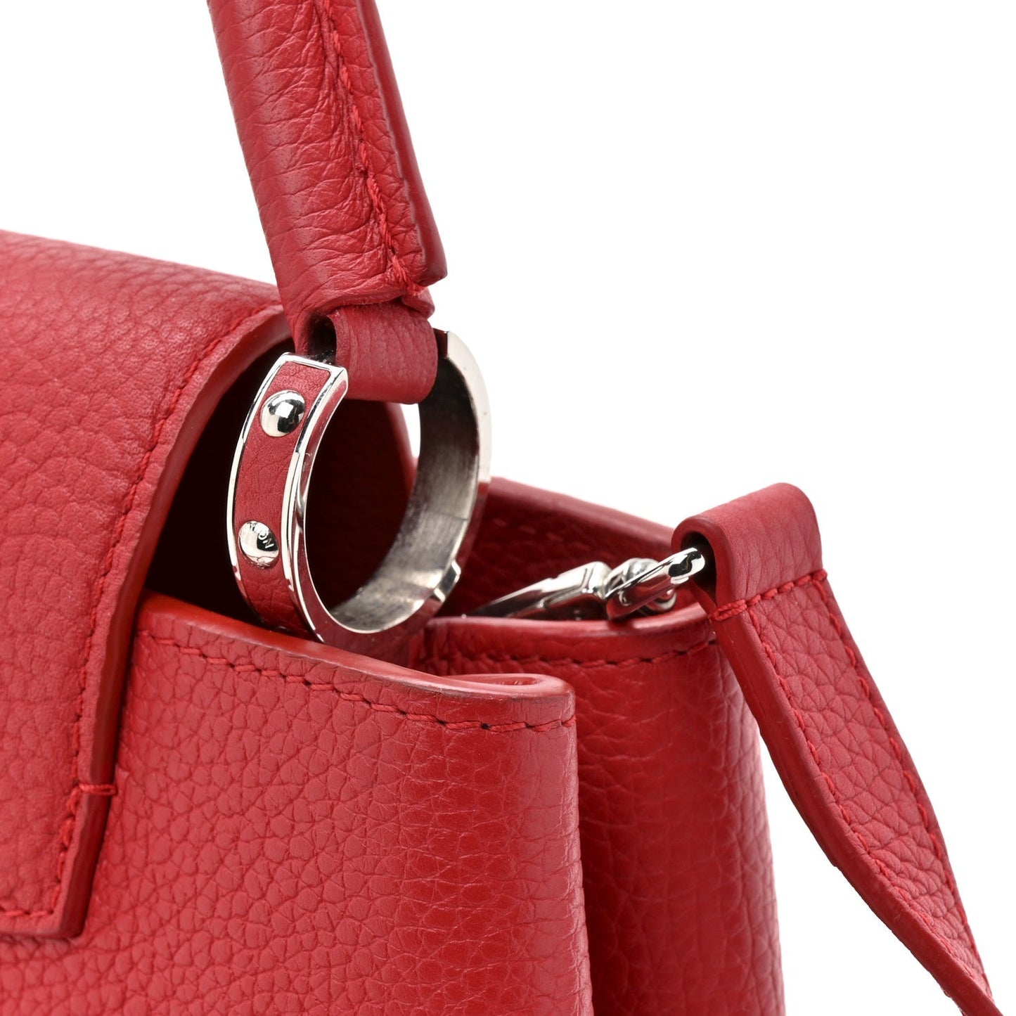 Taurillon Capucines BB Scarlet Red