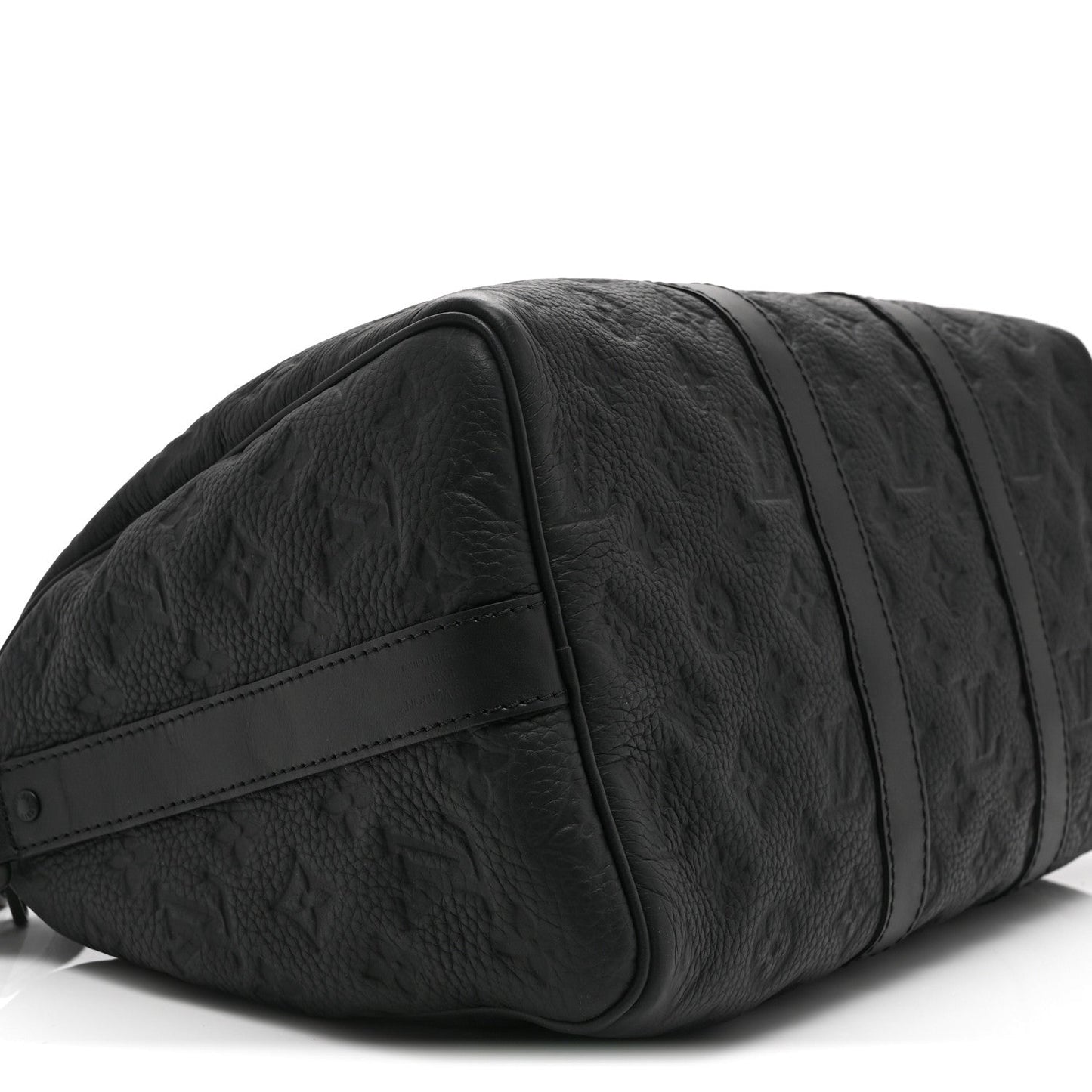 Monogram Taurillon Keepall Bandouliere 35 Black