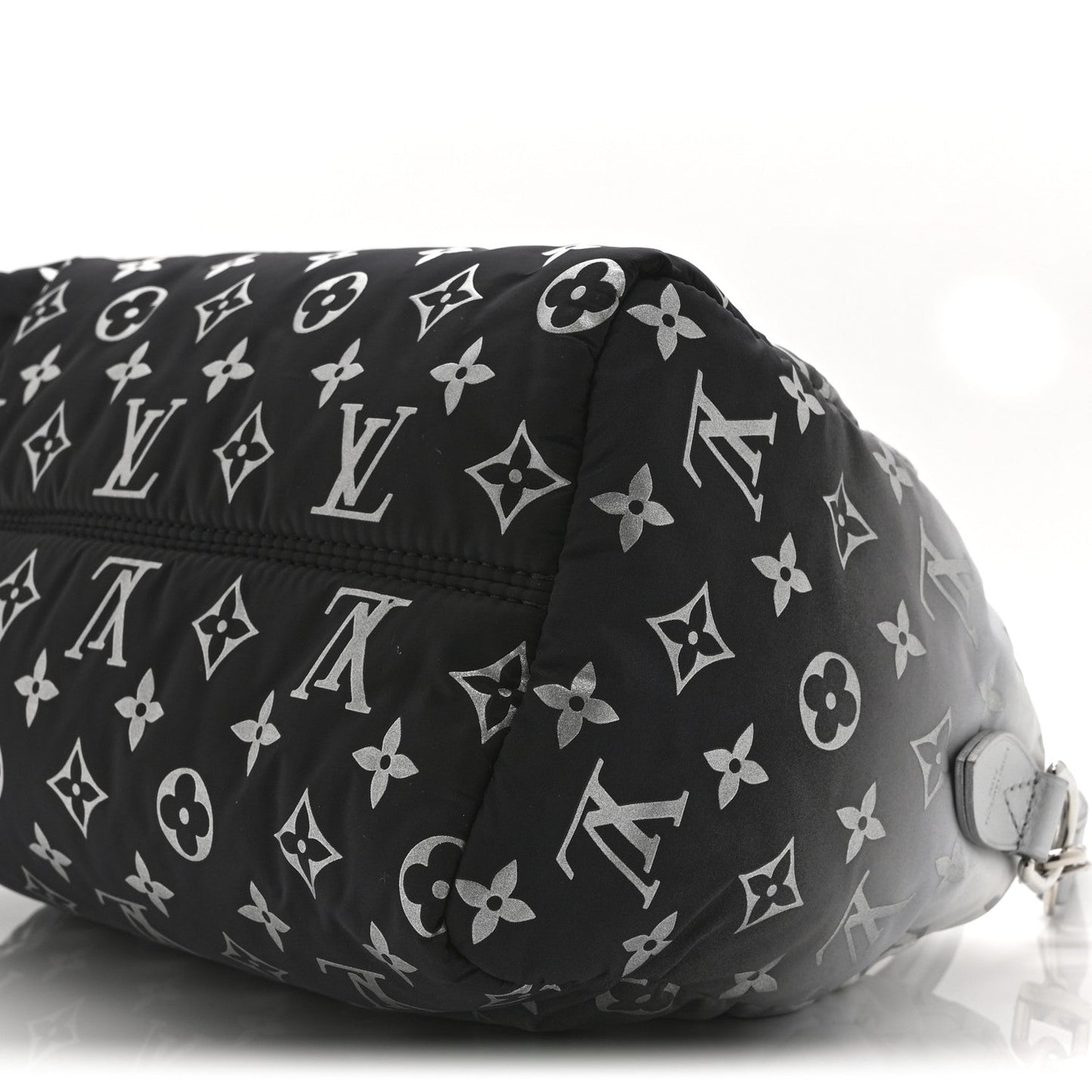 Nylon Monogram Gradient LV Snow Speedy Bandouliere 25 Frost