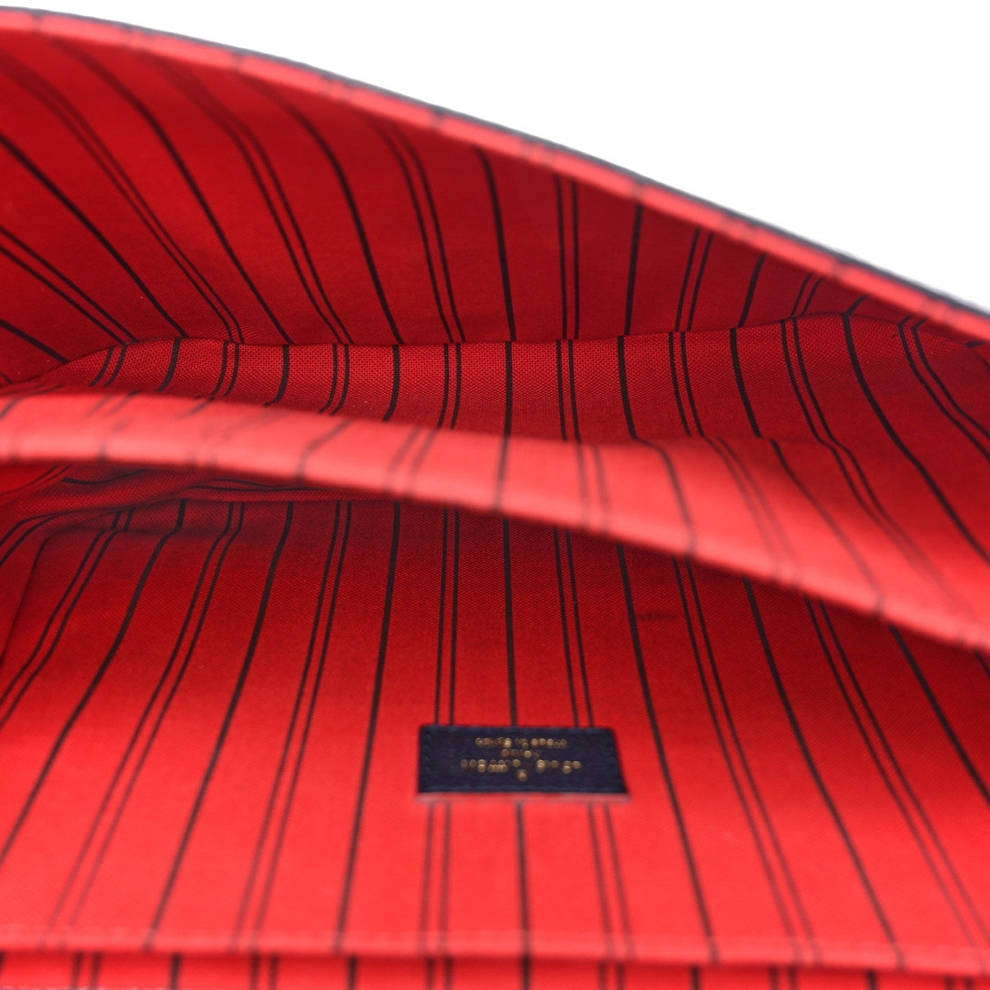 Empreinte Pochette Metis Marine Rouge