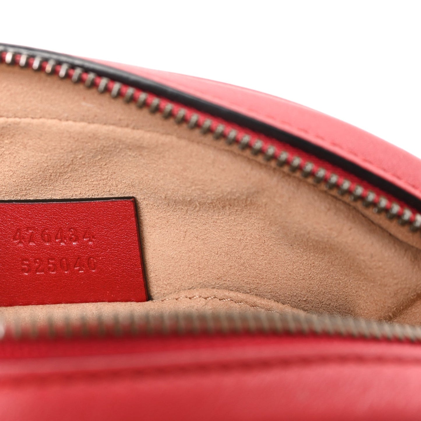 Calfskin Matelasse GG Marmont Belt Bag 75 30 Hibiscus Red