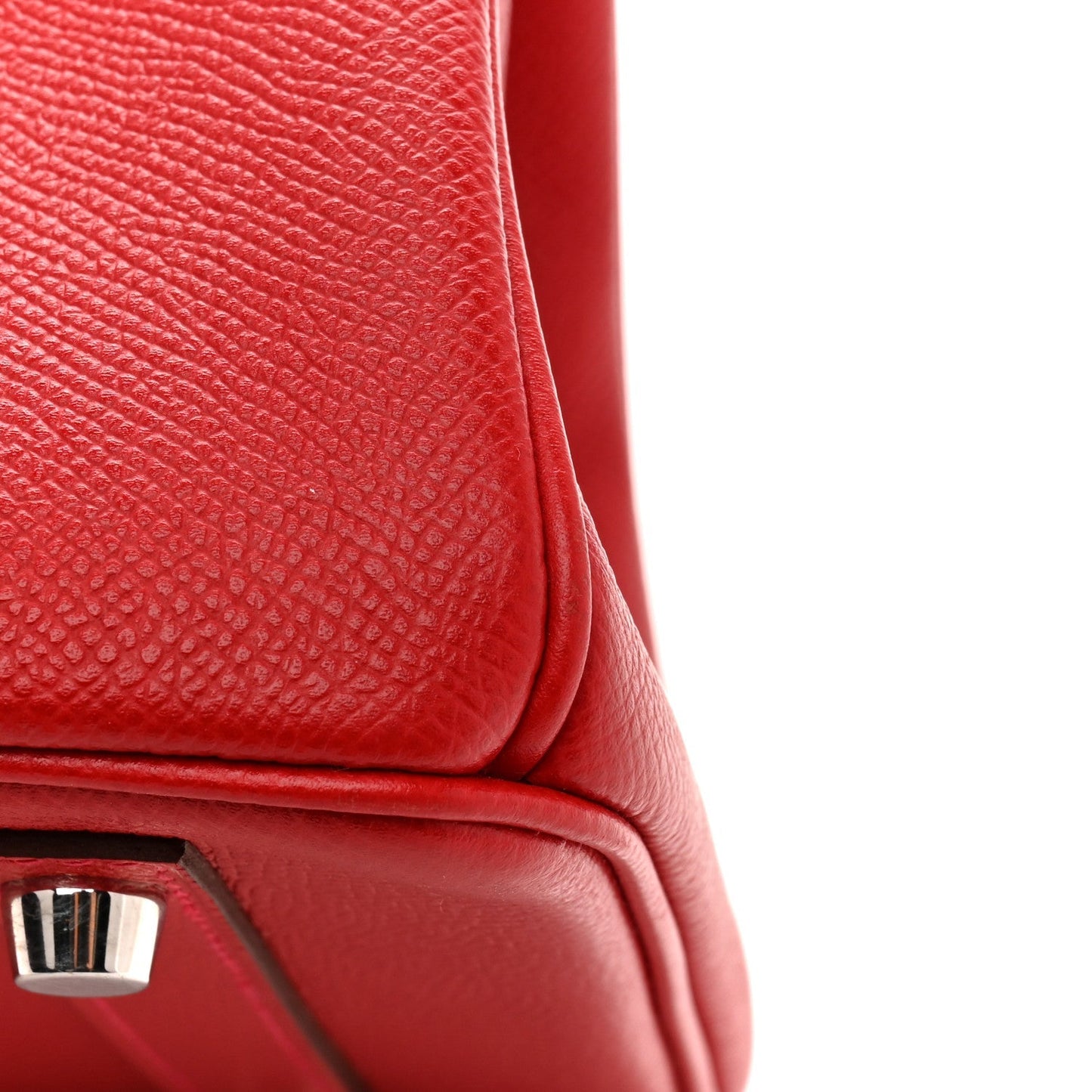 Epsom Birkin 30 Rouge Casaque