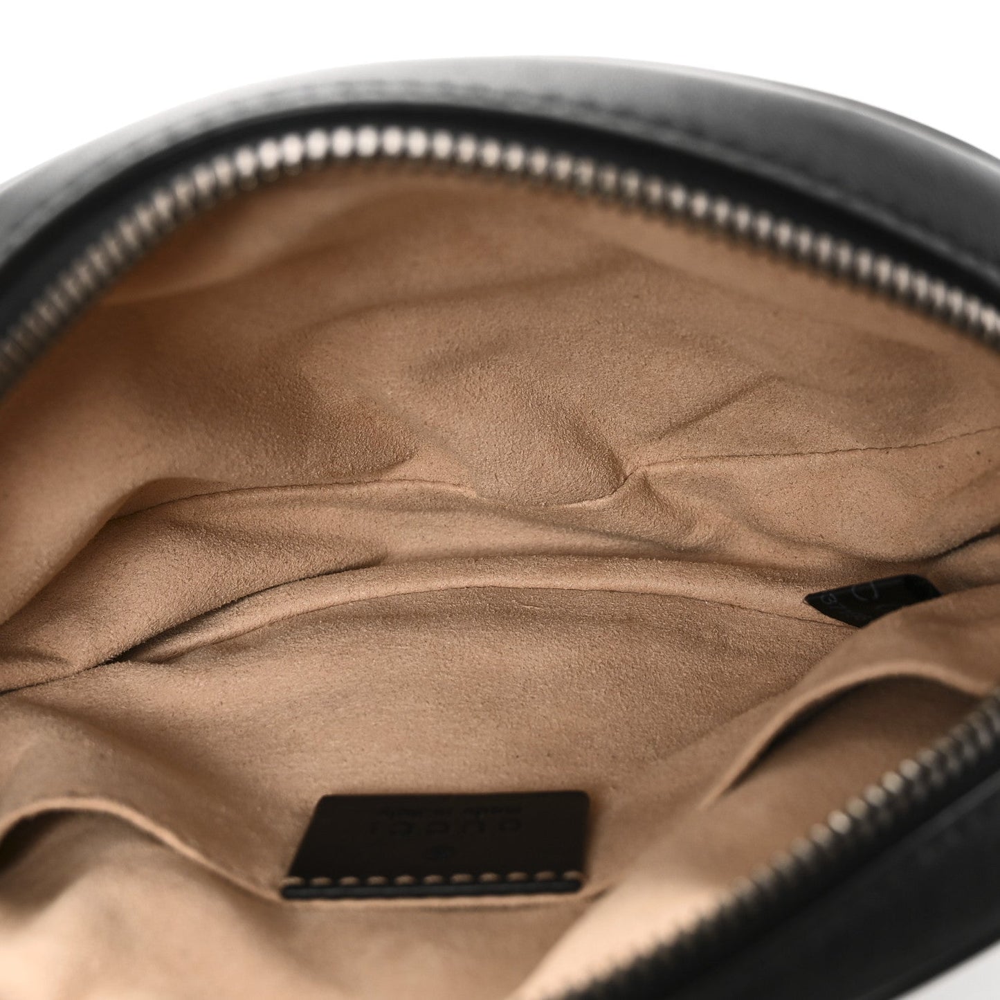 Calfskin Matelasse GG Marmont Belt Bag 95 38 Black