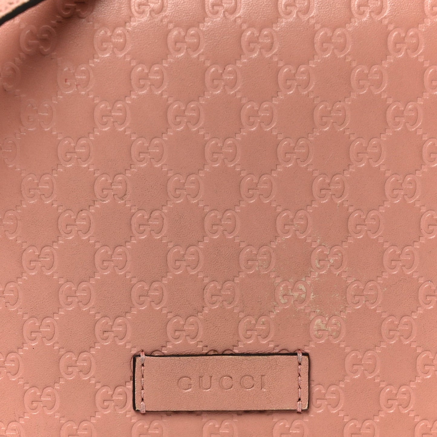 Microguccissima Crossbody Wallet Brown
