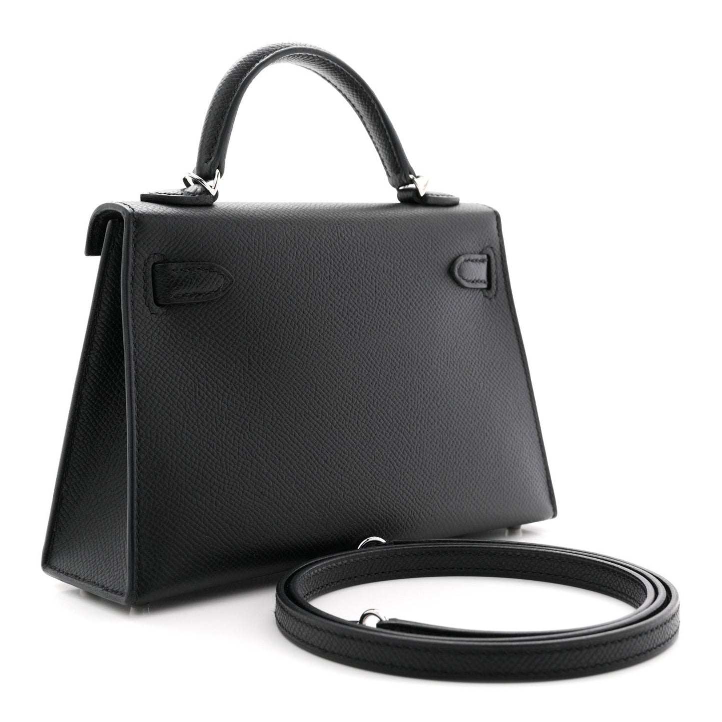 Epsom Mini Kelly Sellier 20 Black