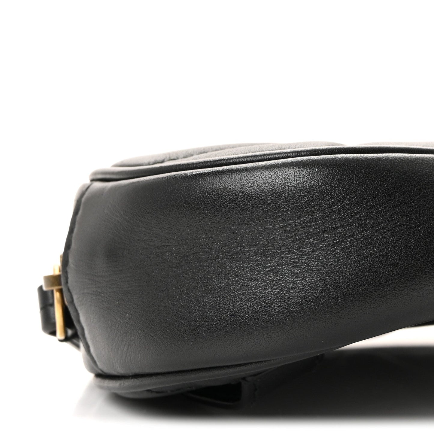 Calfskin Matelasse GG Marmont Belt Bag 85 34 Black