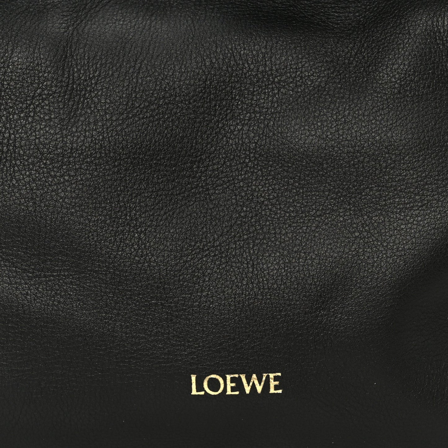 Calfskin Mini Flamenco Knot Clutch Black