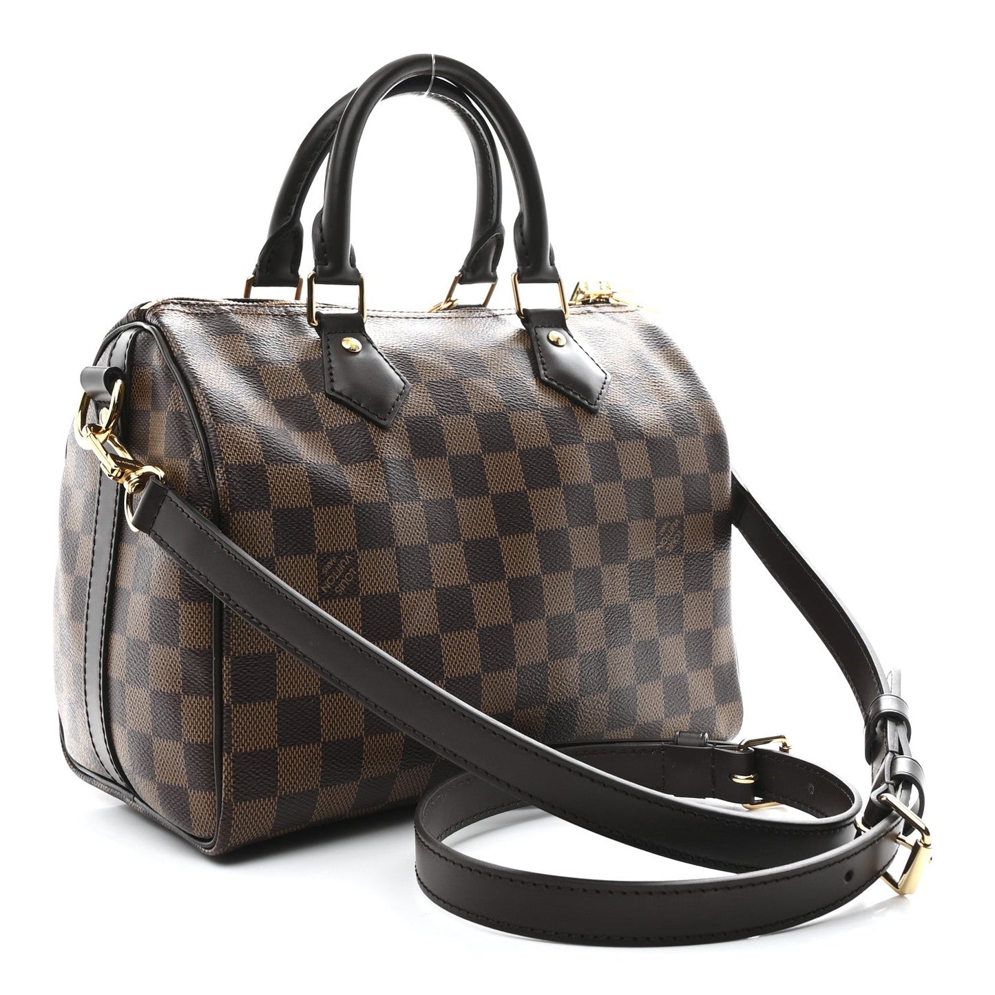 Damier Ebene Speedy Bandouliere 25