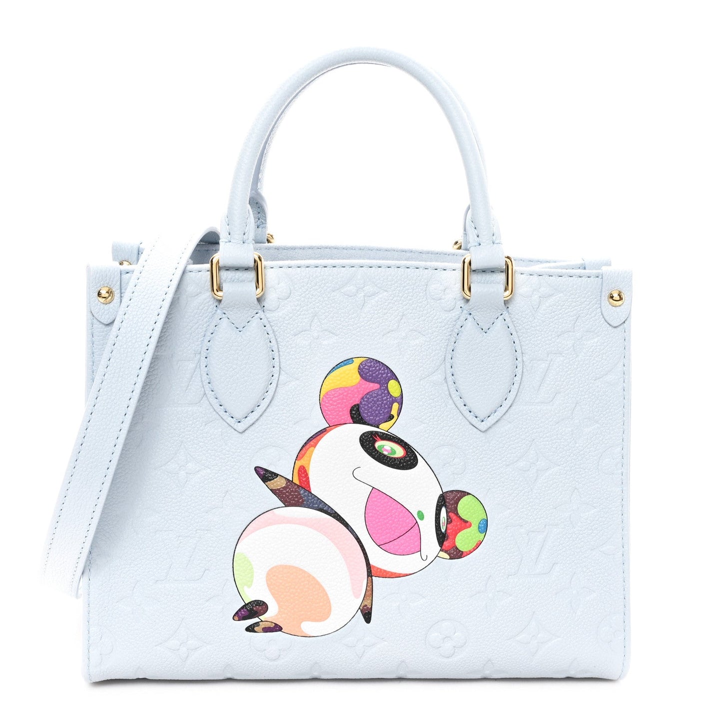 LV X TM Empreinte Monogram Onthego PM Washed Blue