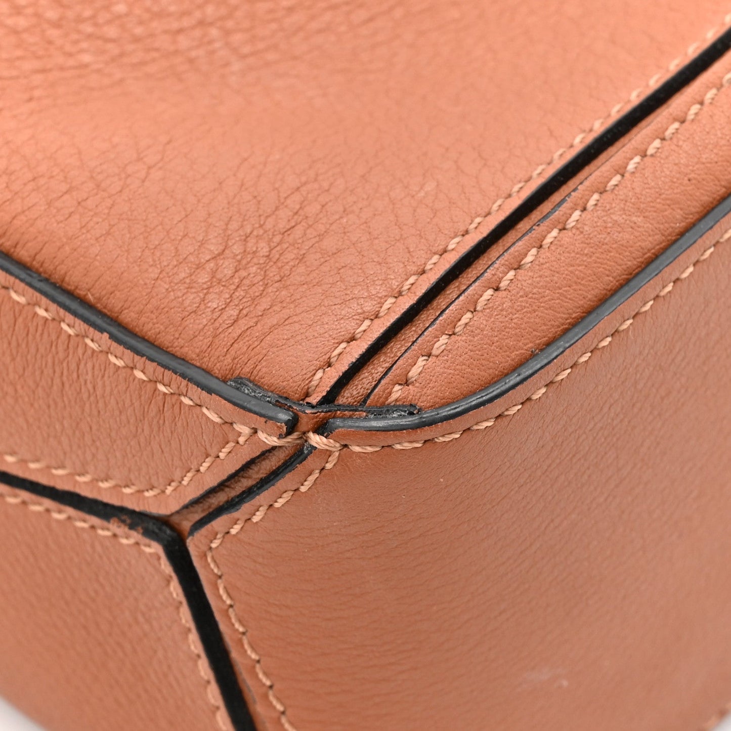 Calfskin Mini Puzzle Bag Tan