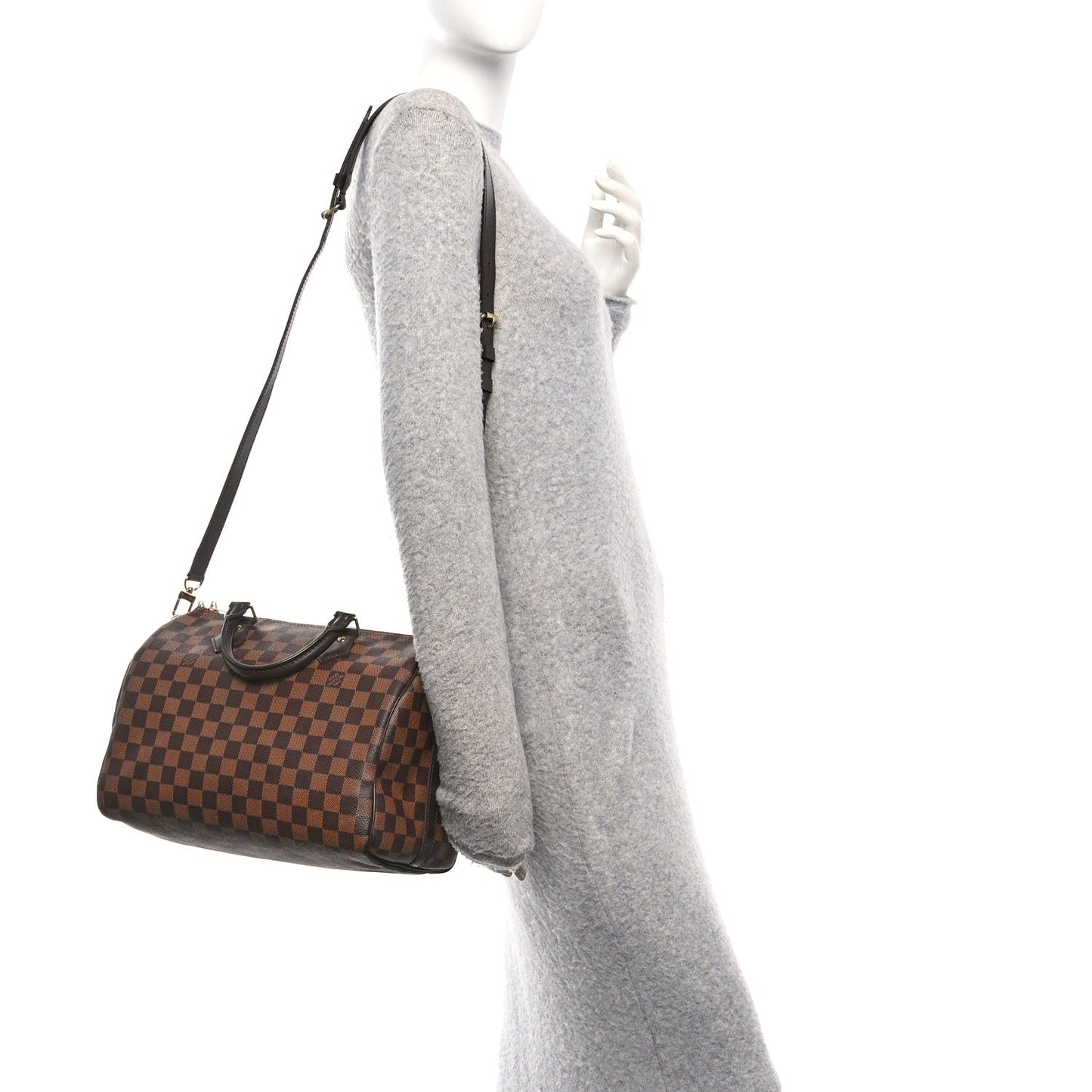 Damier Ebene Speedy Bandouliere 30