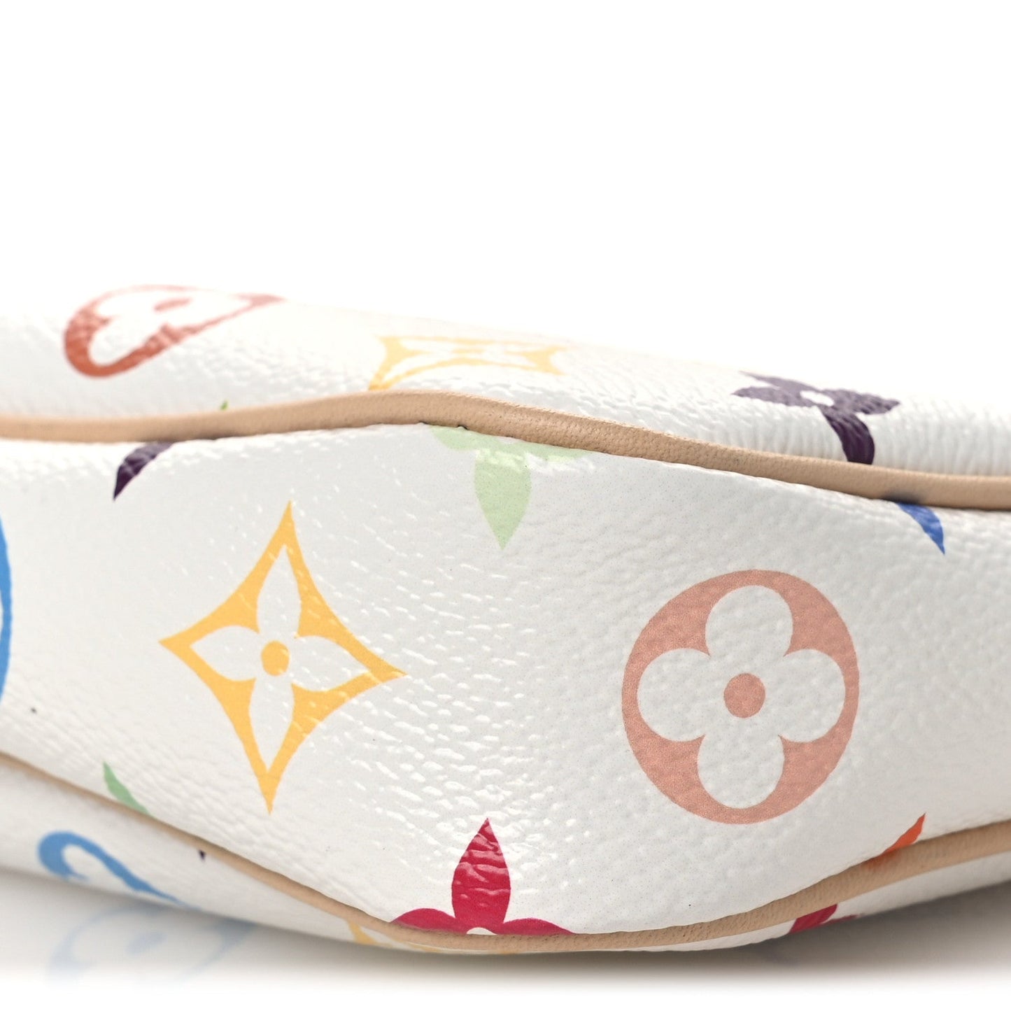 LV X TM Monogram Multicolor Pochette Accessories White