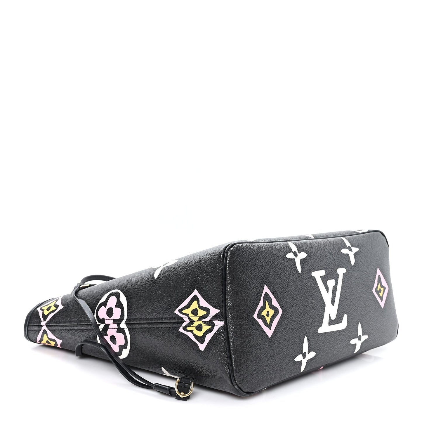 Monogram Giant Wild at Heart Neverfull MM Black