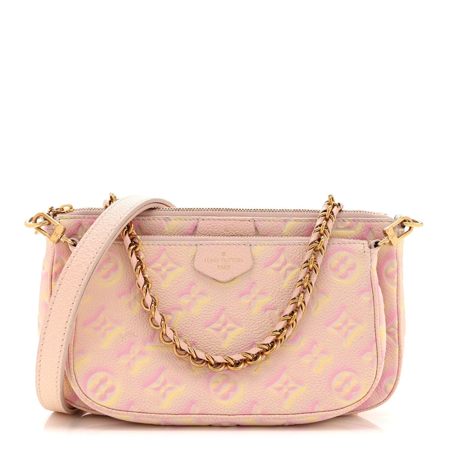 Empreinte Monogram Summer Stardust Multi Pochette Accessories Pink