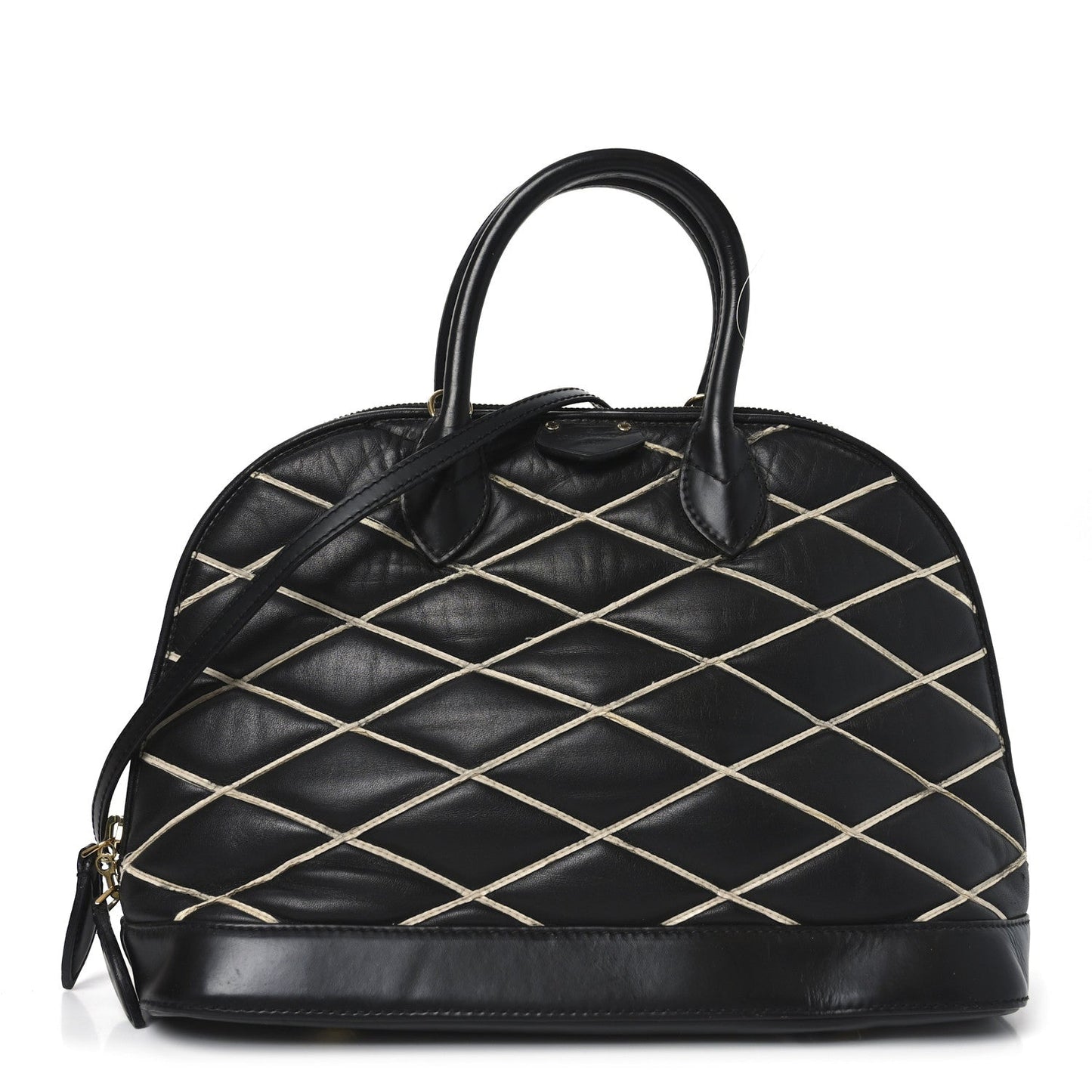 Lambskin Malletage Alma PM Black