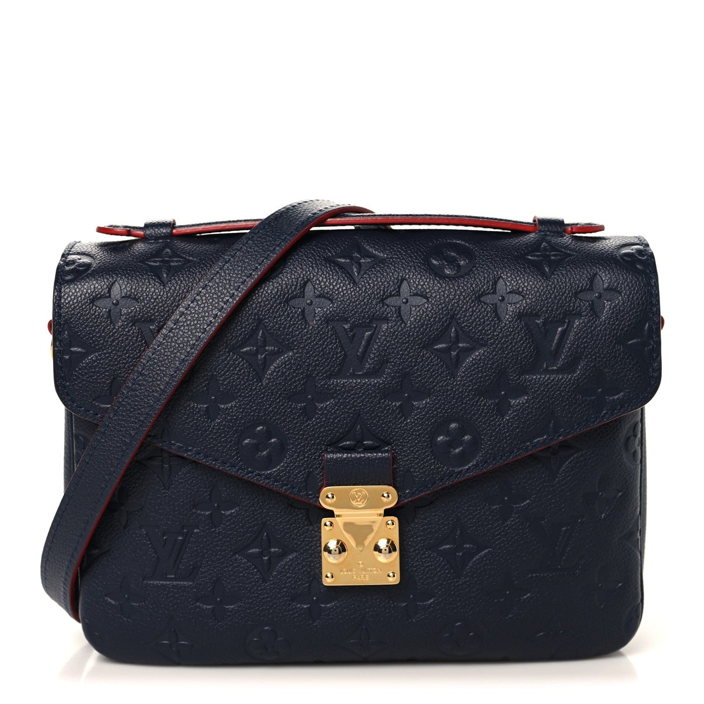 Empreinte Pochette Metis Marine Rouge
