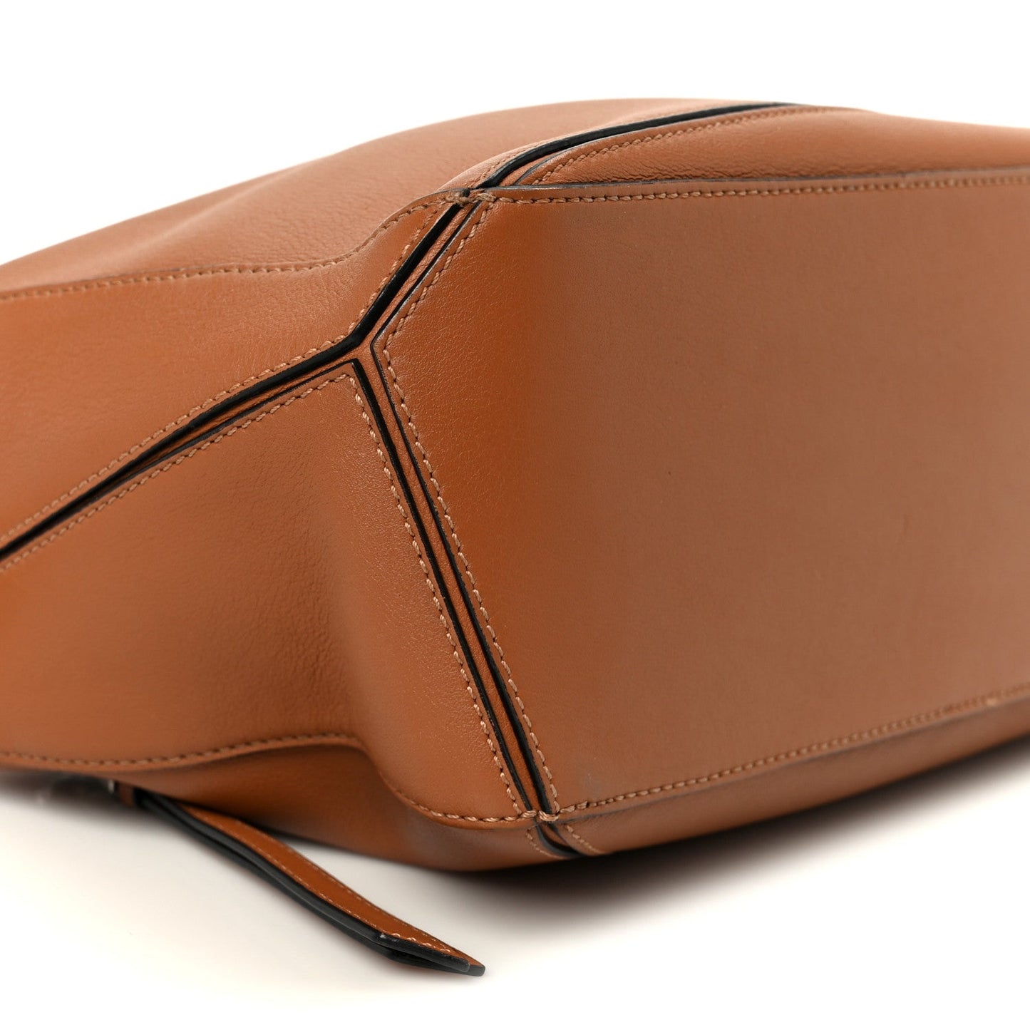 Calfskin Small Puzzle Bag Tan