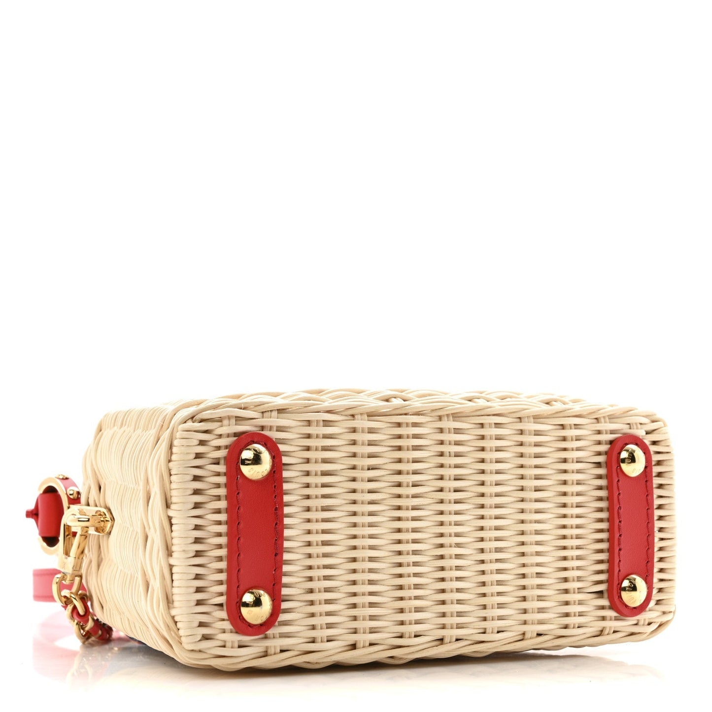 LV X TM Rattan Denim Calfskin Cerises Capucines Mini
