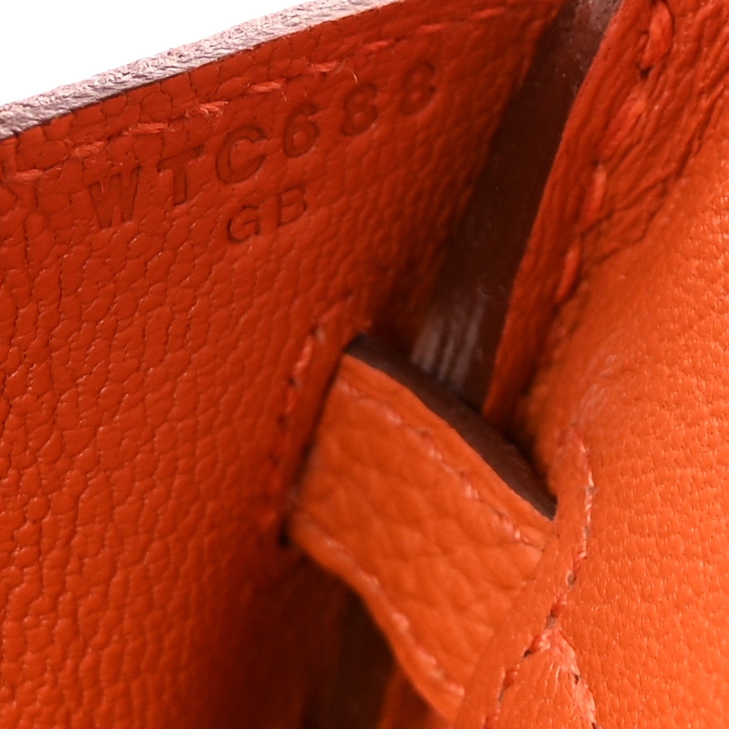 Togo Birkin 25 Orange