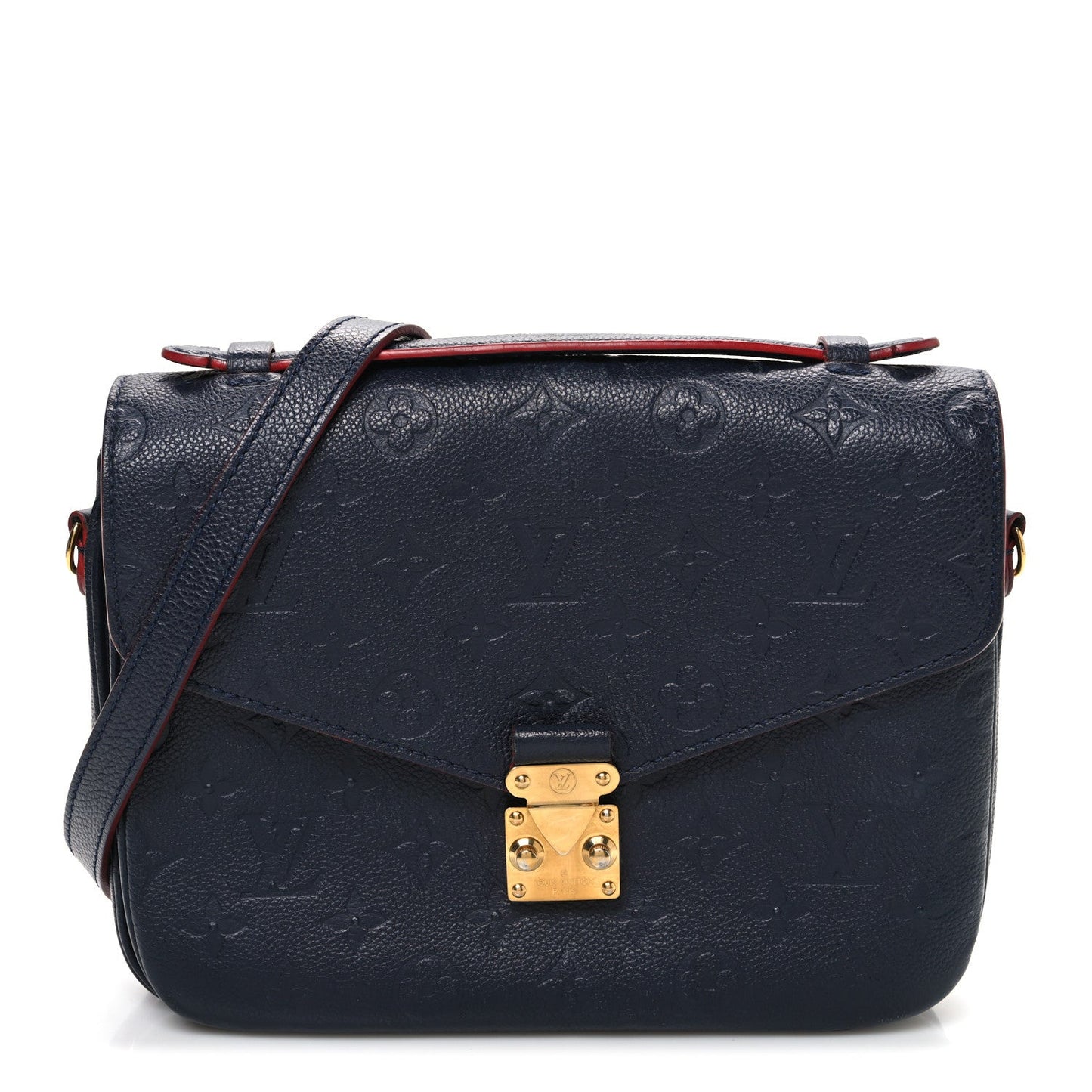 Empreinte Pochette Metis Marine Rouge
